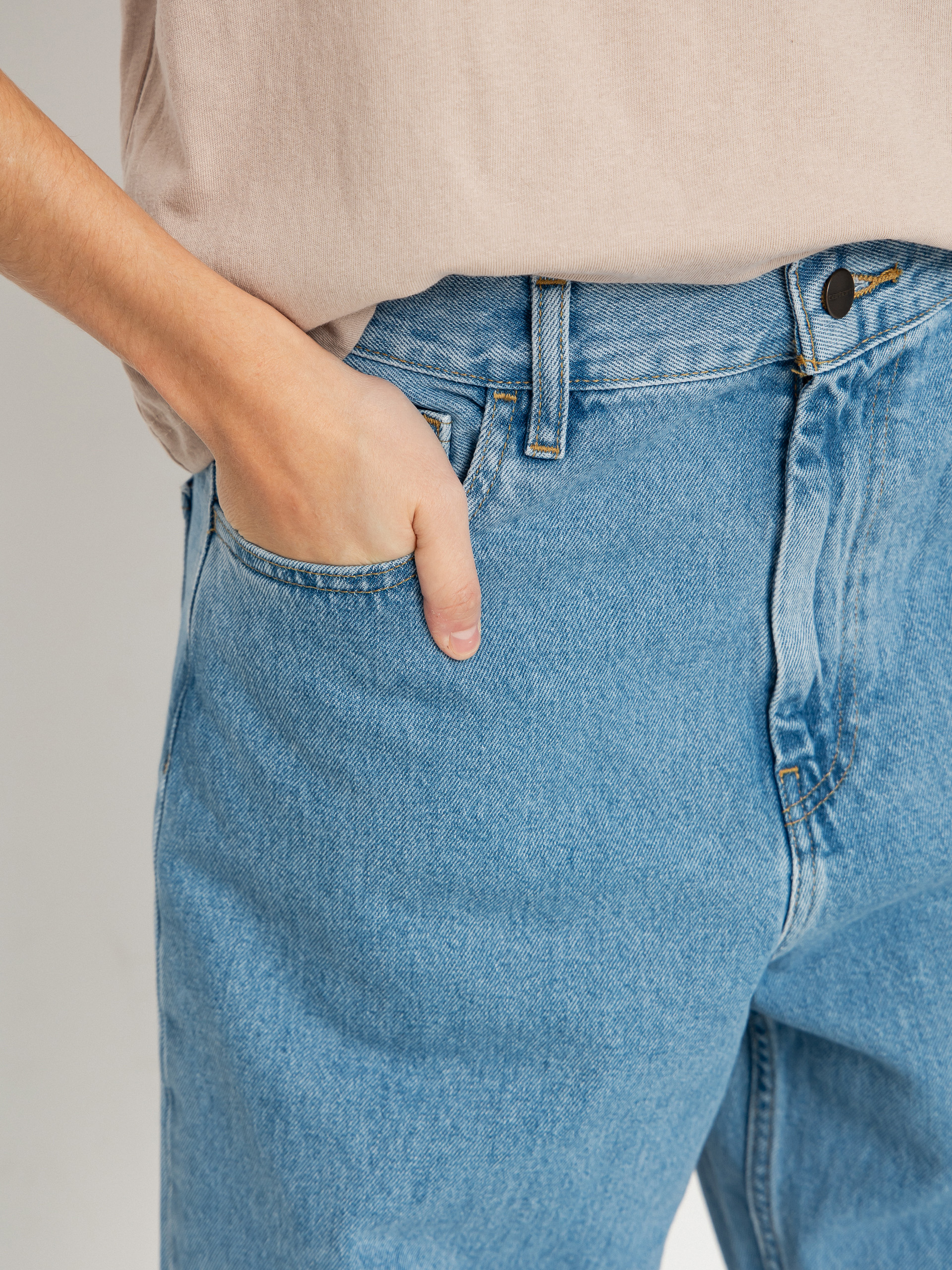 Панталони Carhartt WIP Brandon Wmn (blue stone bleched)