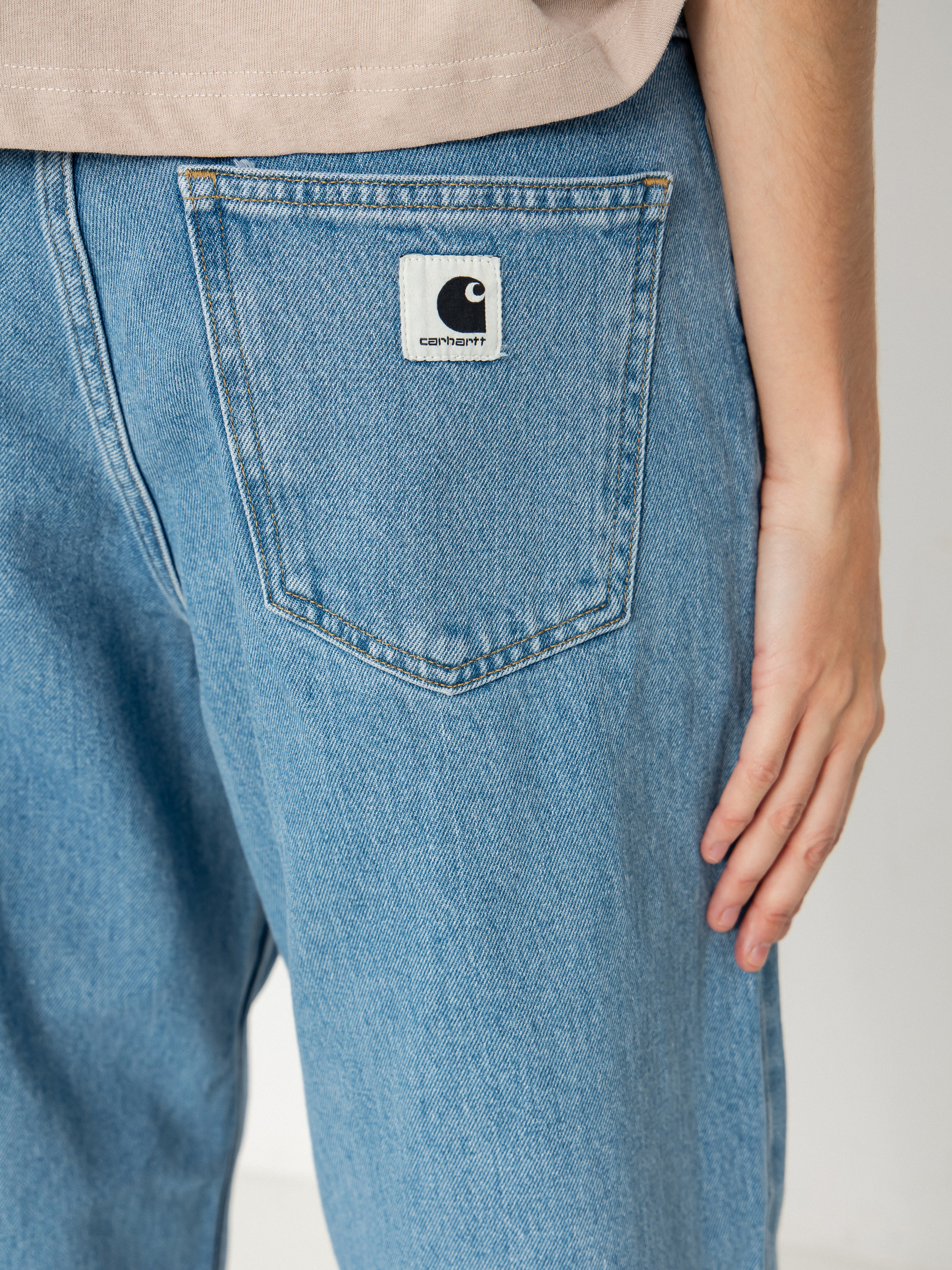 Панталони Carhartt WIP Brandon Wmn (blue stone bleched)
