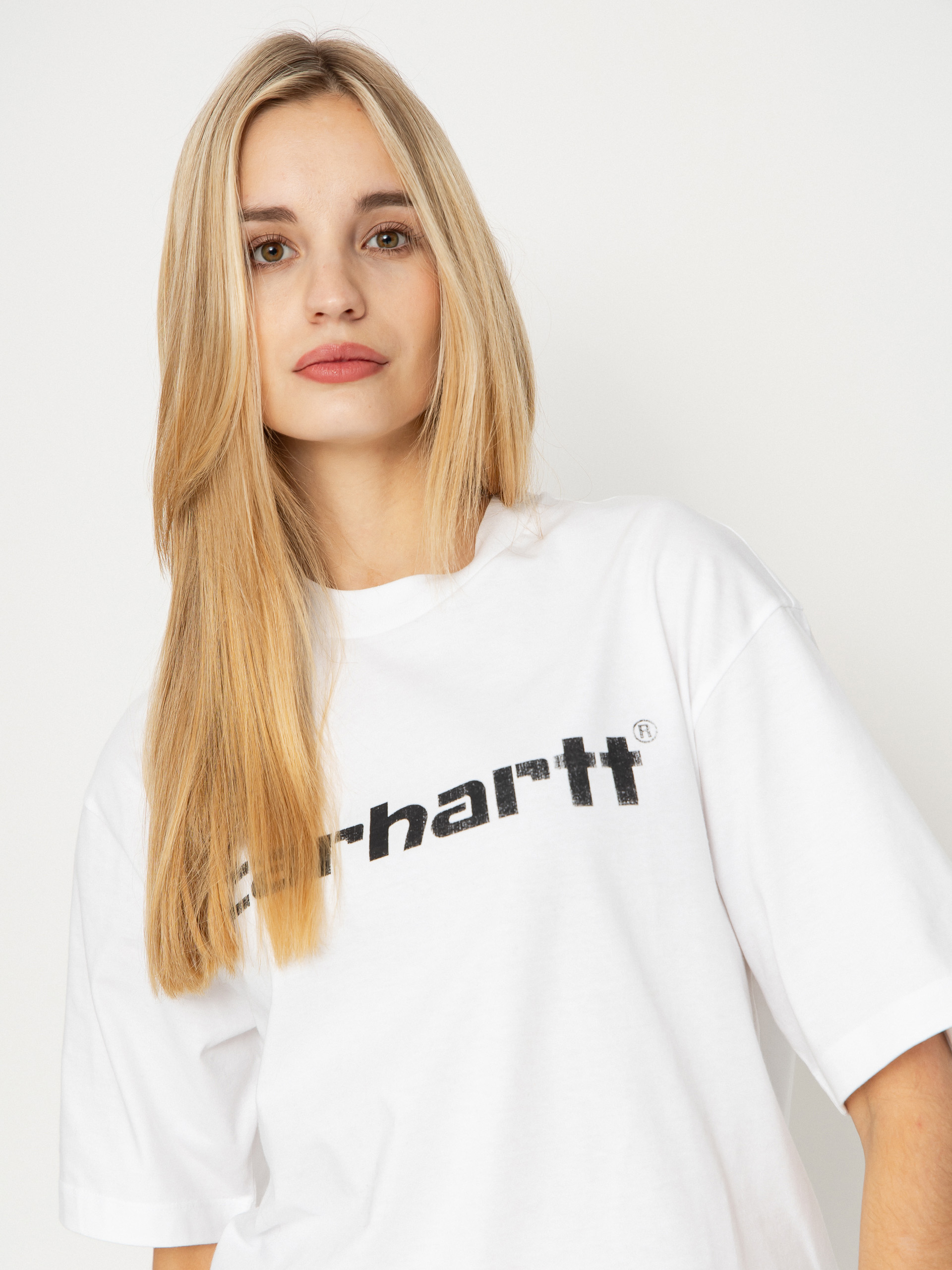 Тениска Carhartt WIP Archive Script Wmn (white)