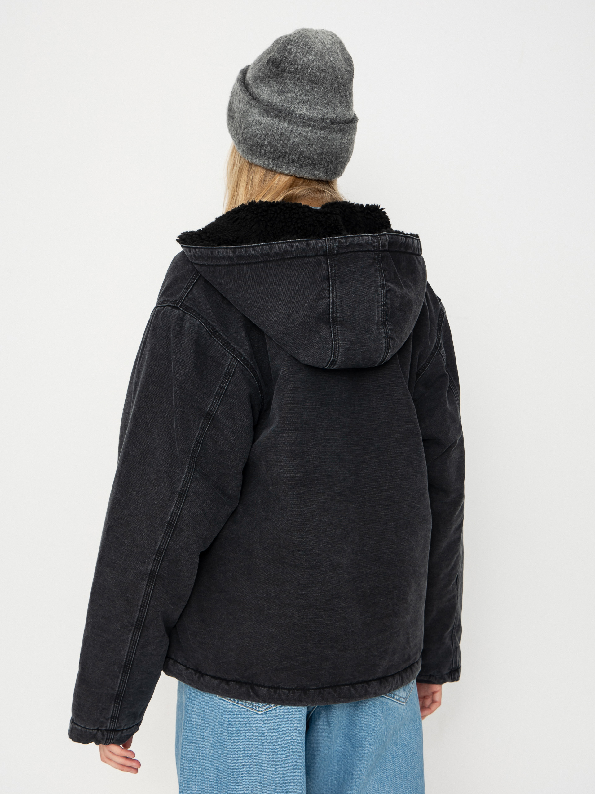 Яке Carhartt WIP Hooded Mitch Wmn (black)