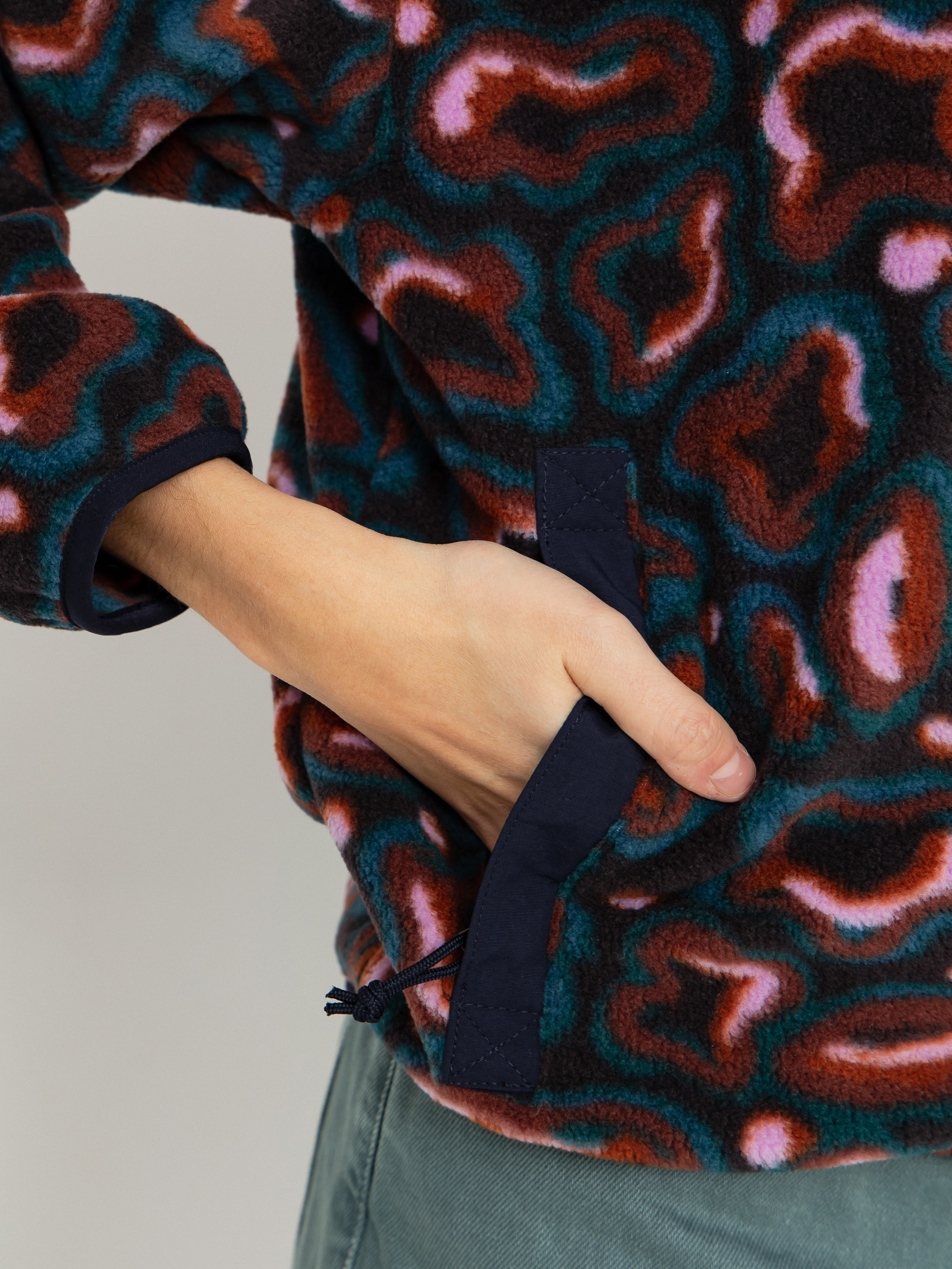 Дамски Поларени суитшърт Patagonia Synch (soft spirea dried vanilla)