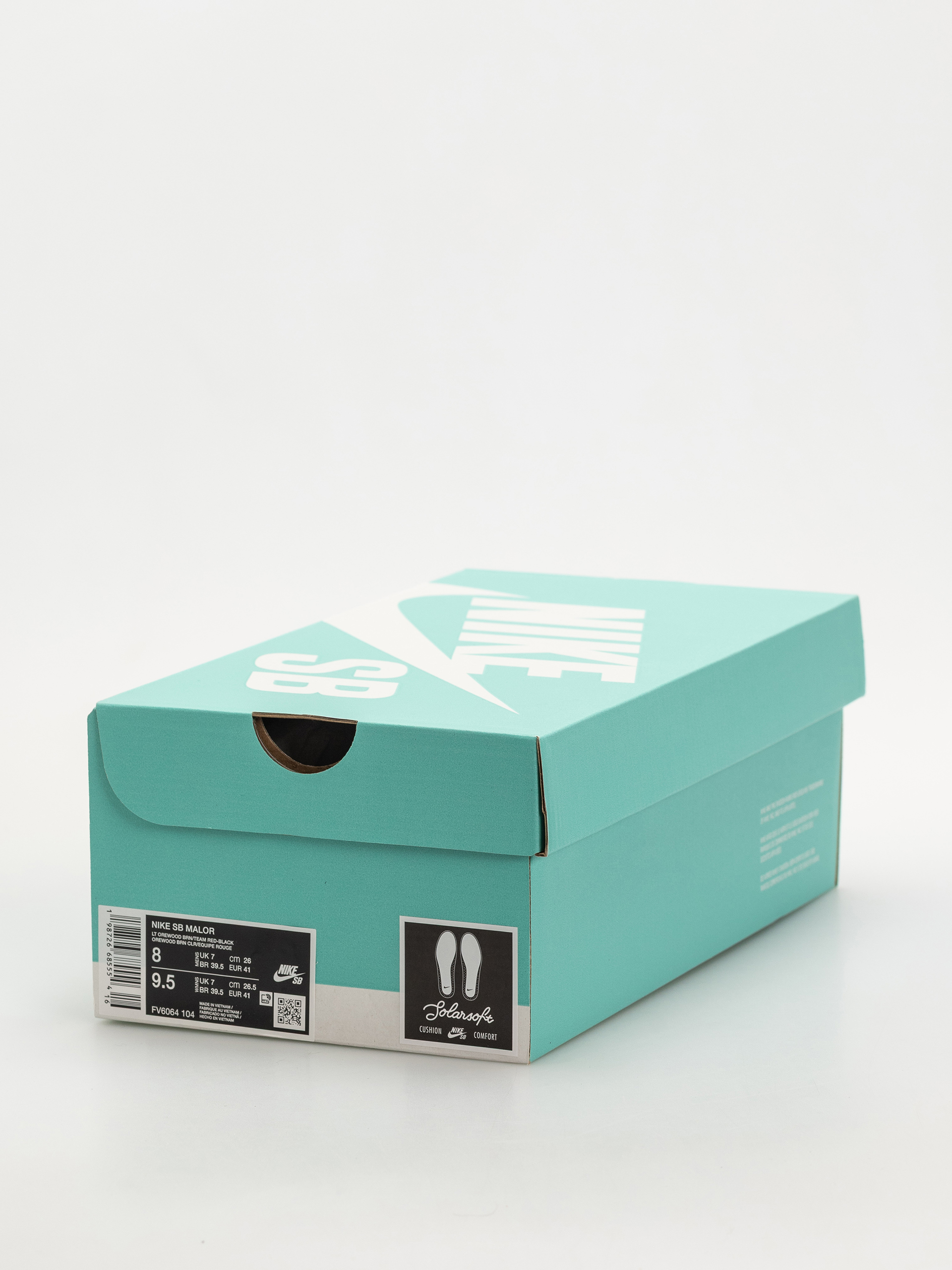 Обувки Nike SB Malor (lt orewood brn/team red black)