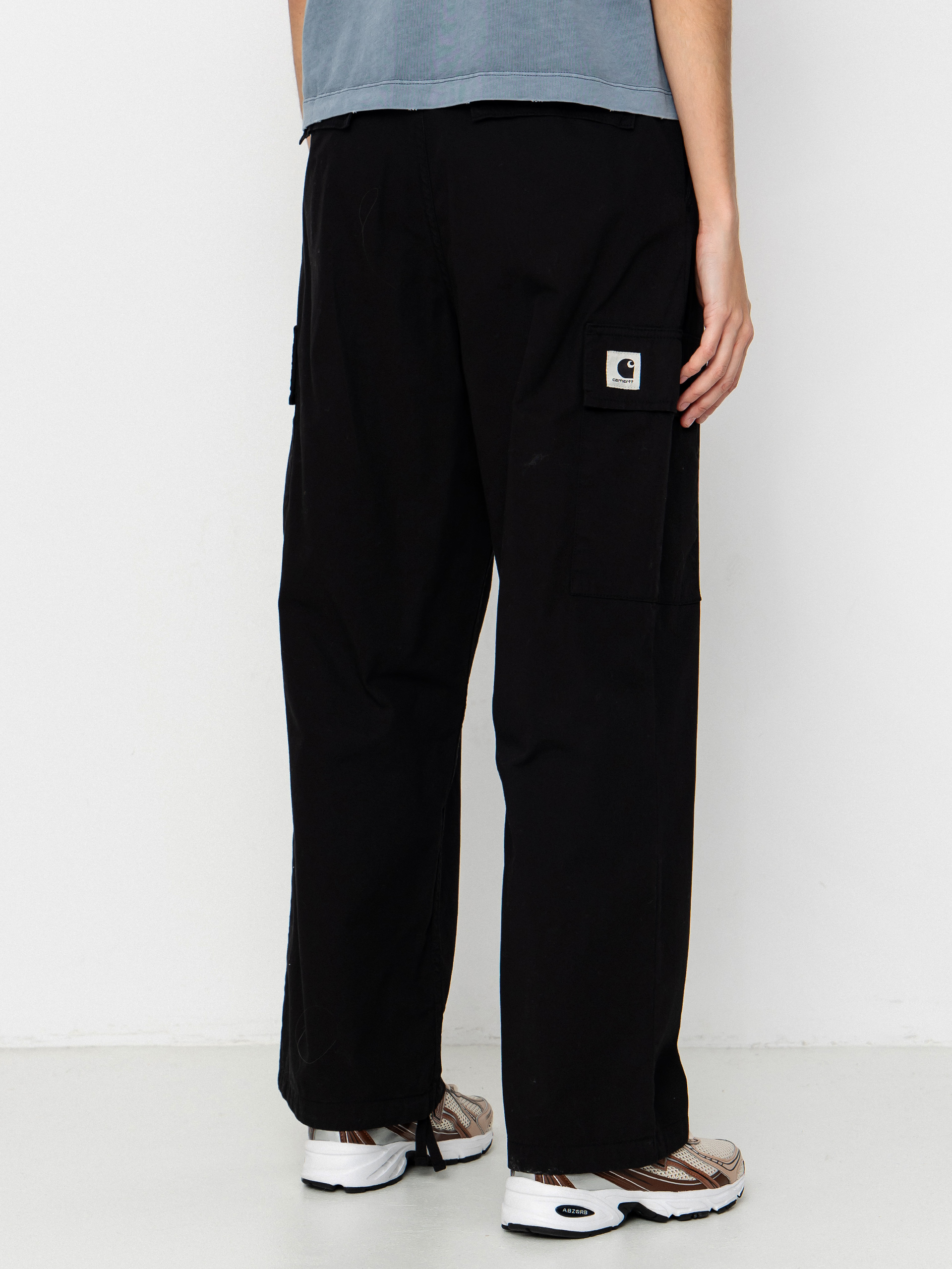 Панталони Carhartt WIP Kingston Wmn (black/garment dyed)