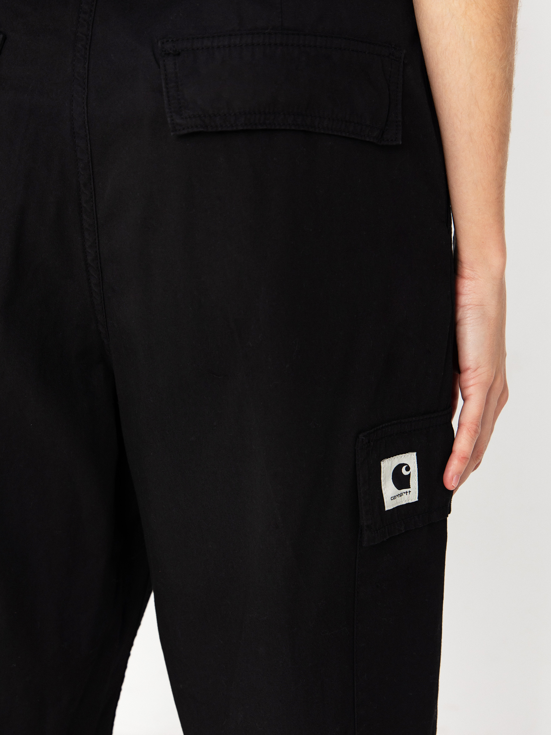 Панталони Carhartt WIP Kingston Wmn (black/garment dyed)