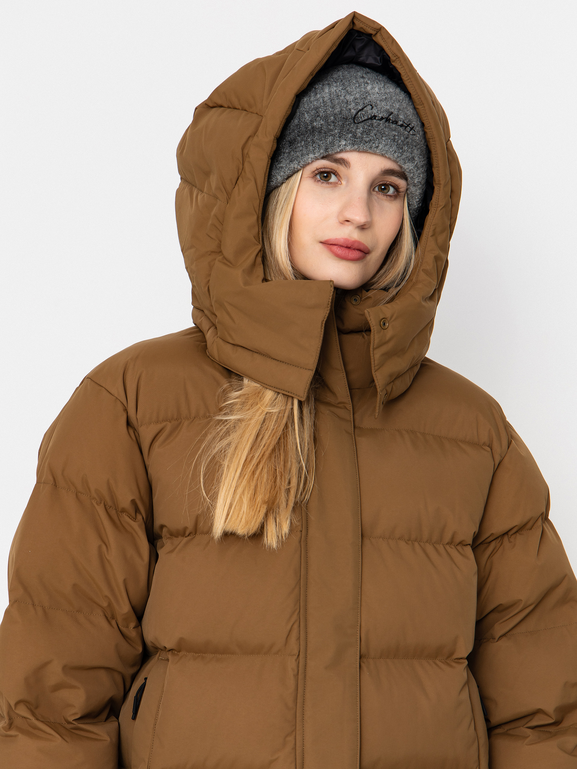 Яке Helly Hansen Aspire Puffy Parka Wmn (sepia)