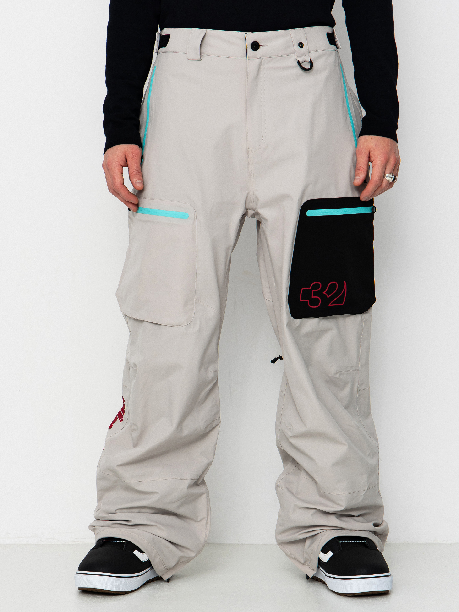 Мъжко Сноуборд панталони ThirtyTwo Tm Recycled (cement)