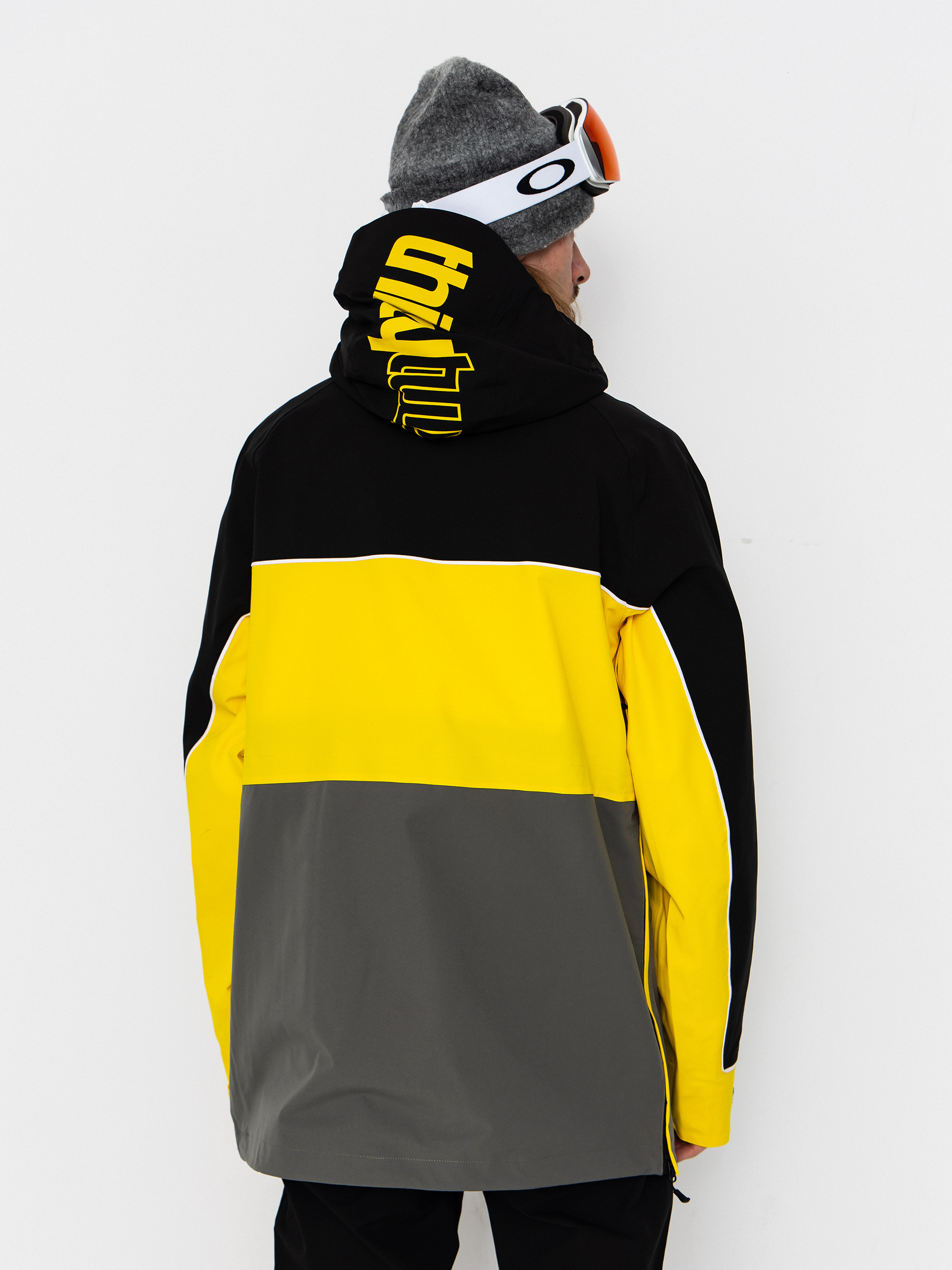 Мъжки Сноуборд яке ThirtyTwo Light Anorak (black/yellow)