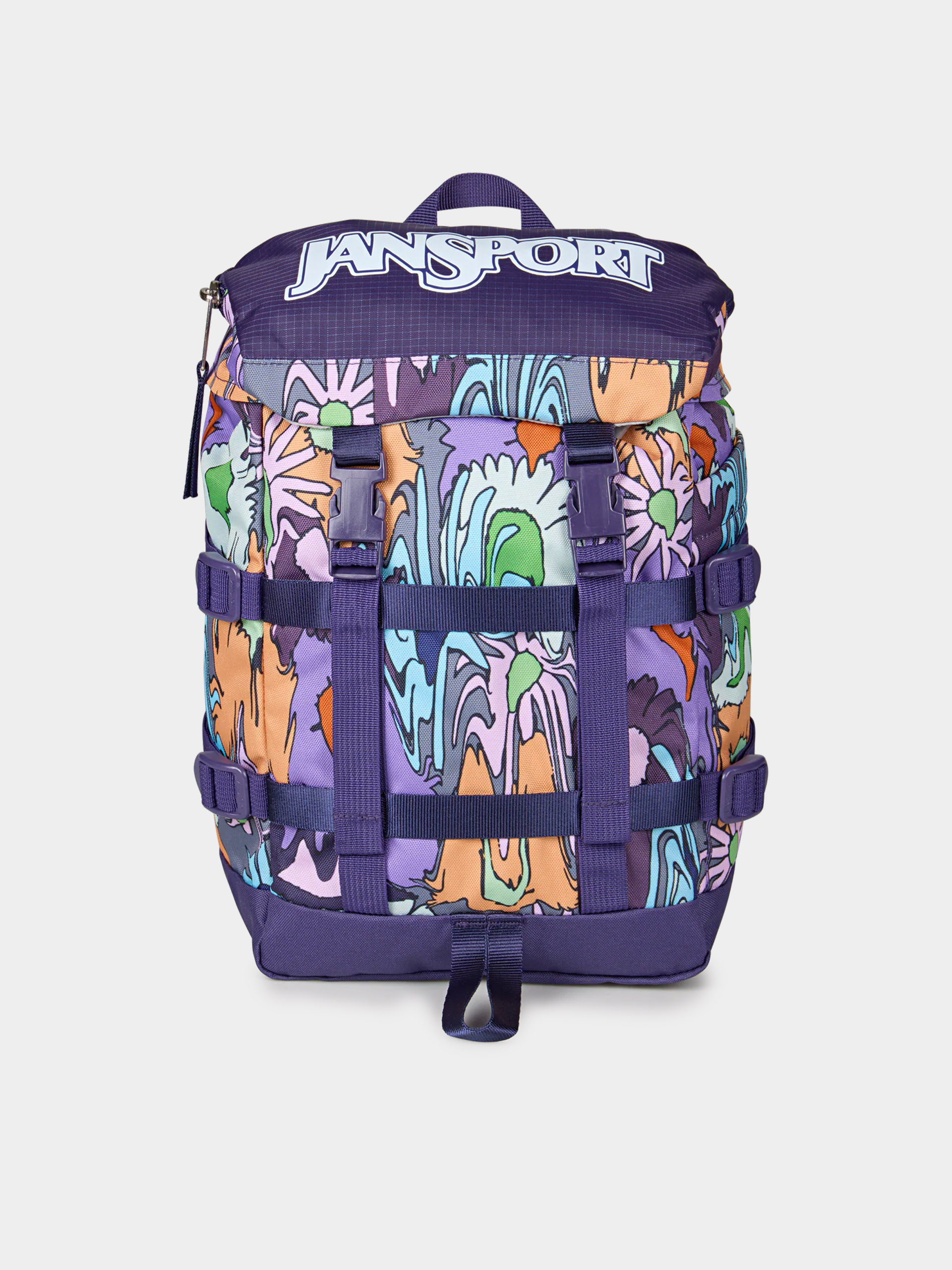 Раница JanSport Mini Skip Pack (melted blooms yellow)