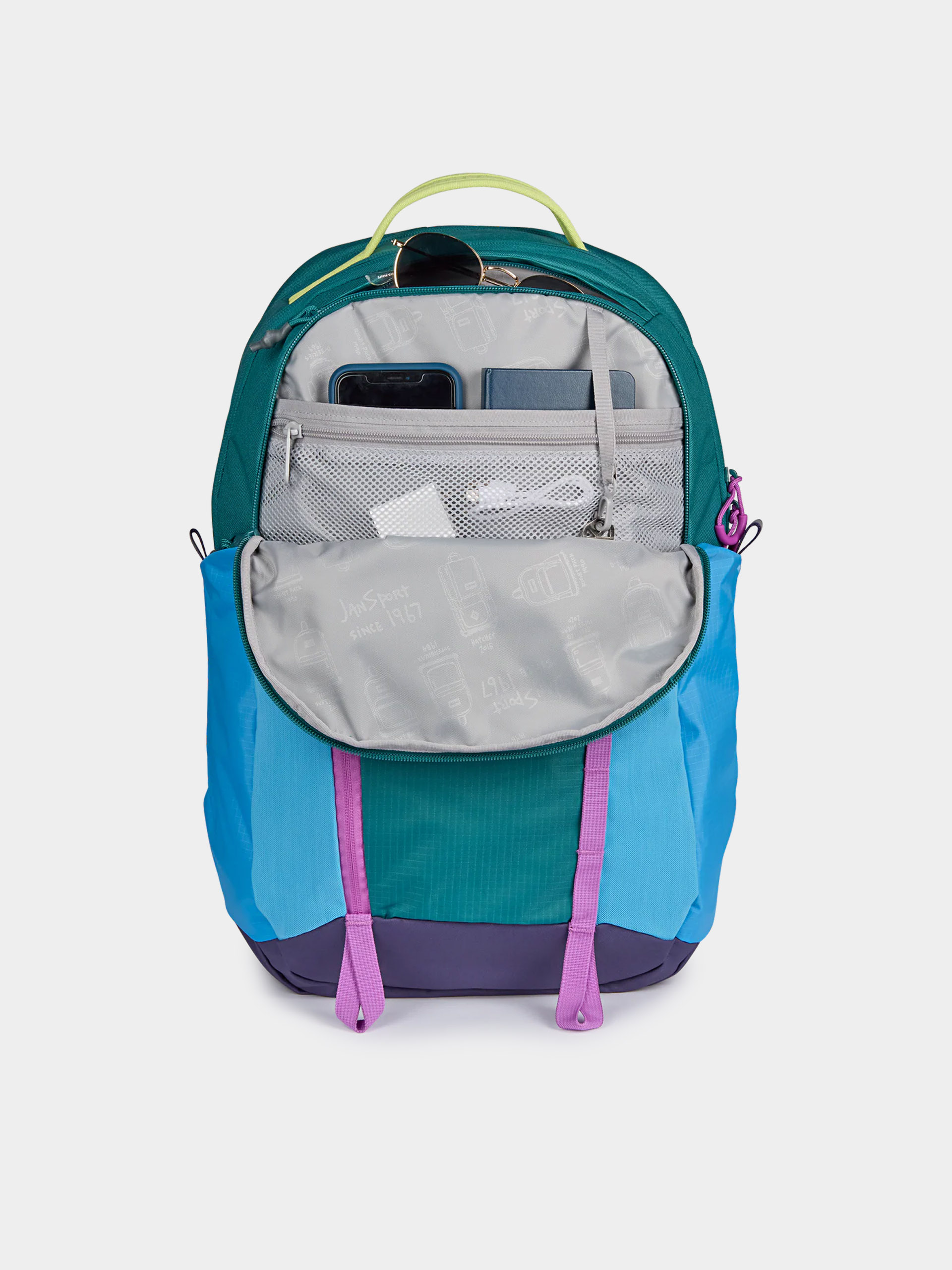 Раница JanSport All Around Medium (emerald pool)