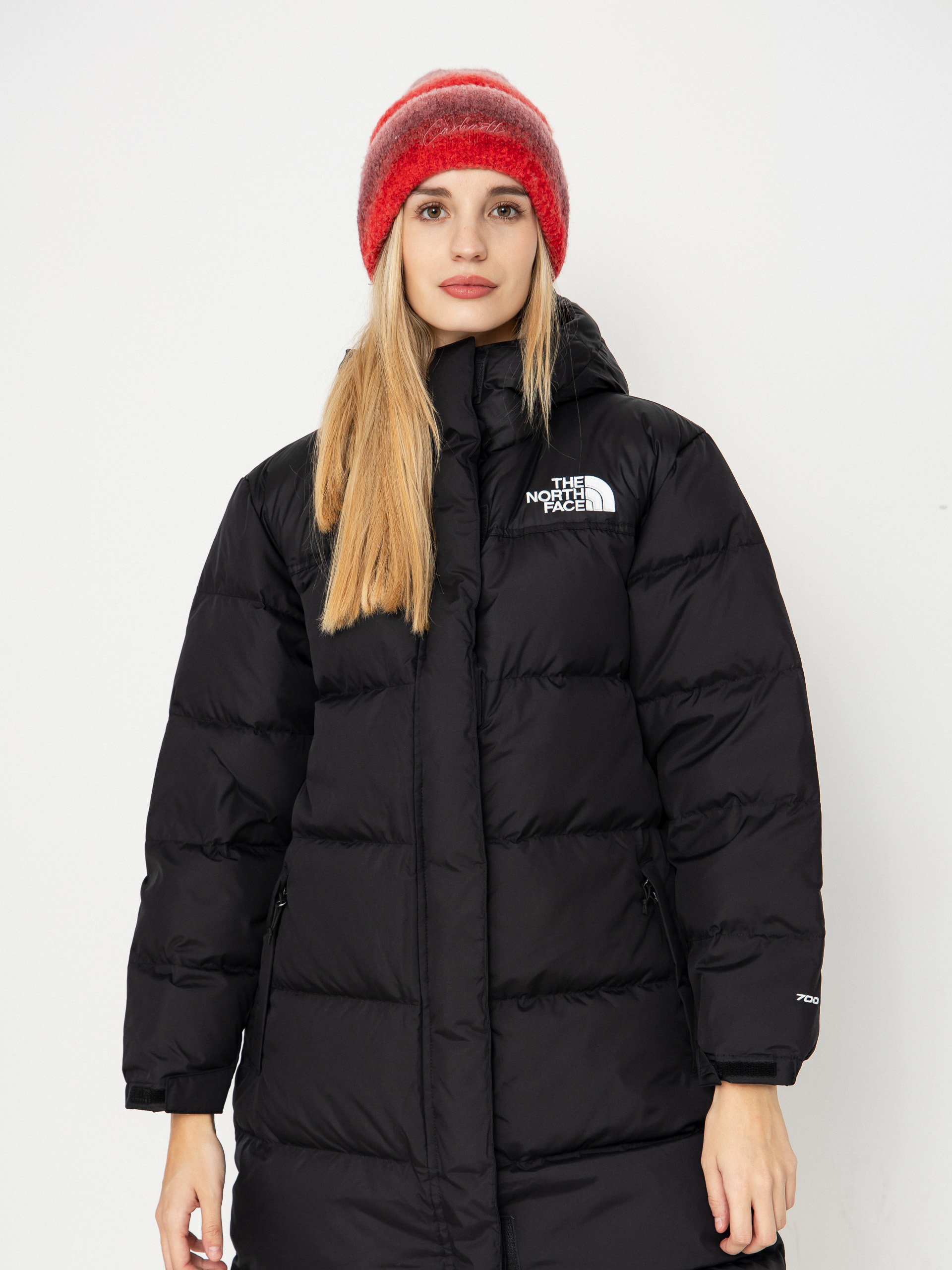 Яке The North Face Nuptse Parka Wmn (tnf black/npf/r)