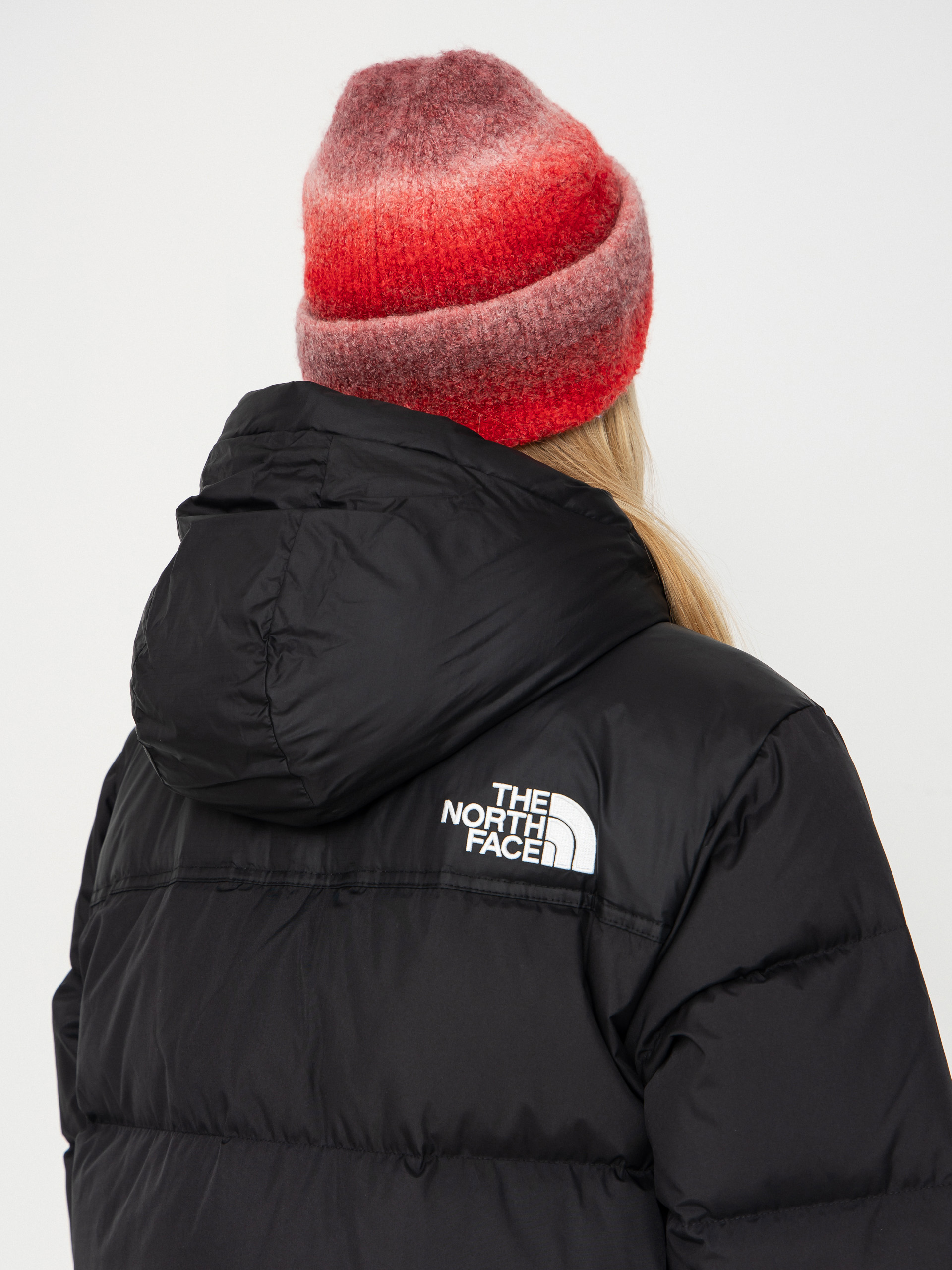 Яке The North Face Nuptse Parka Wmn (tnf black/npf/r)
