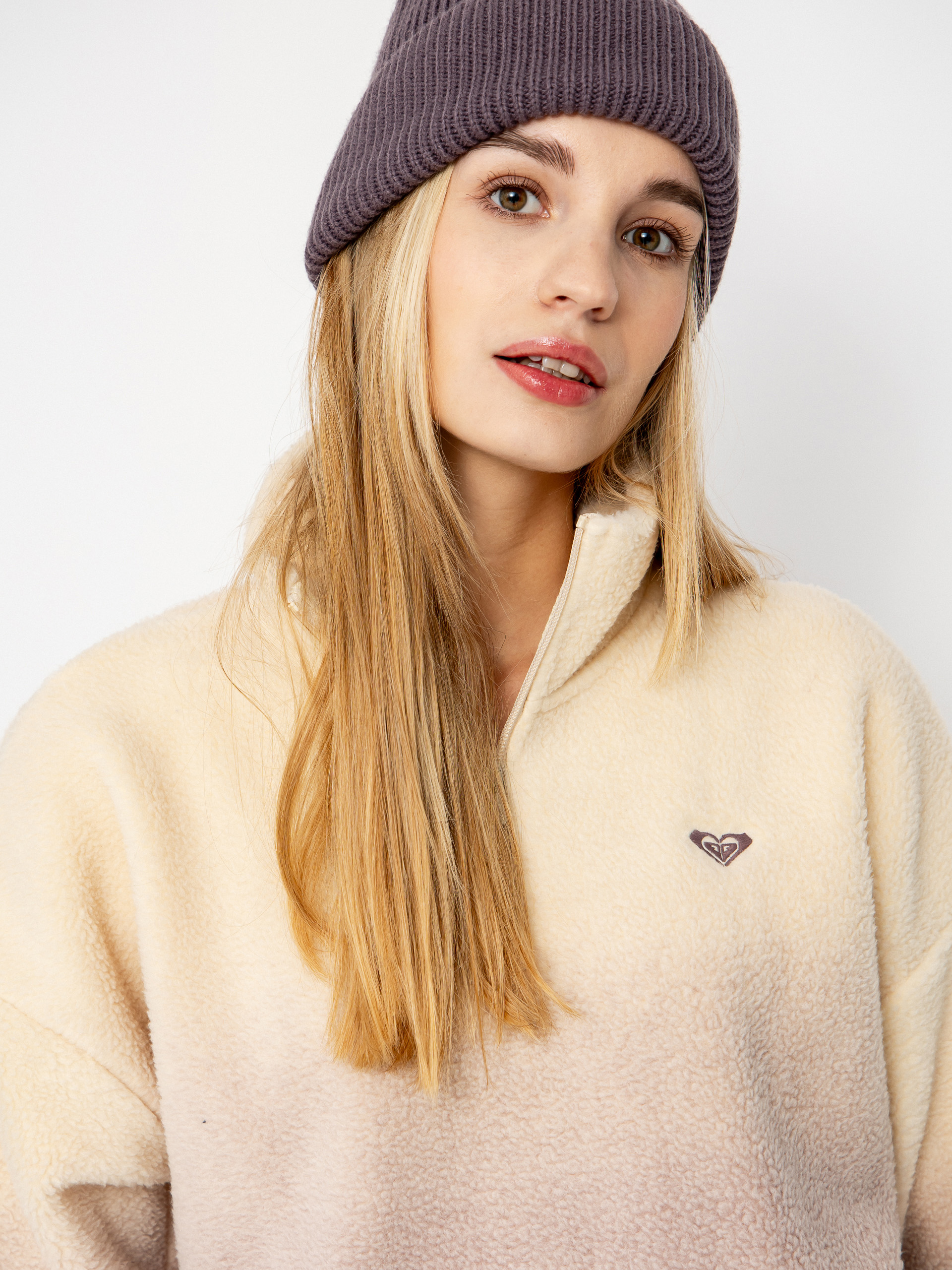 Дамски Поларени суитшърт Roxy Live Out Loud Gradient (huckleberry)