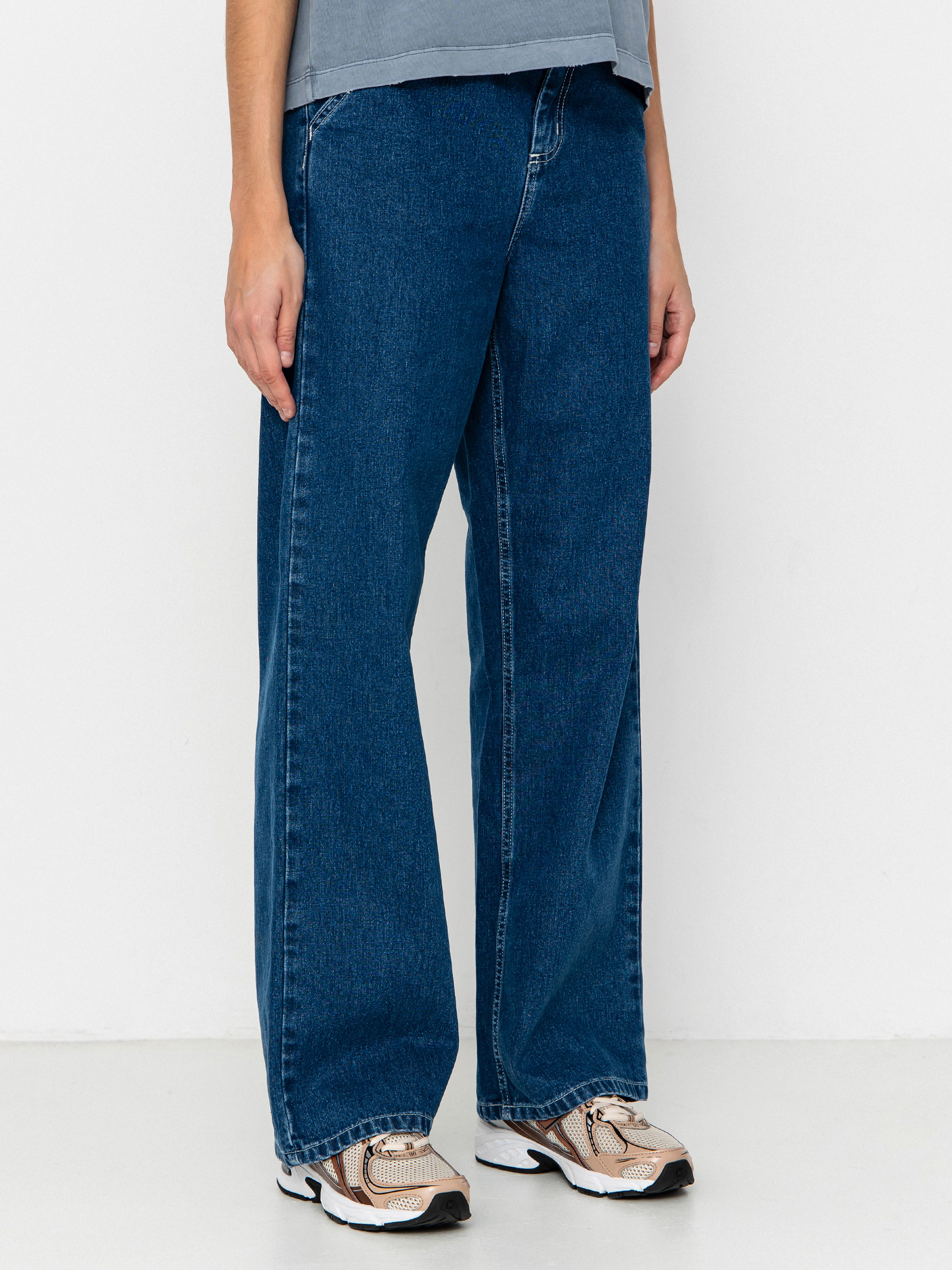 Панталони Carhartt WIP Simple Wmn (blue)