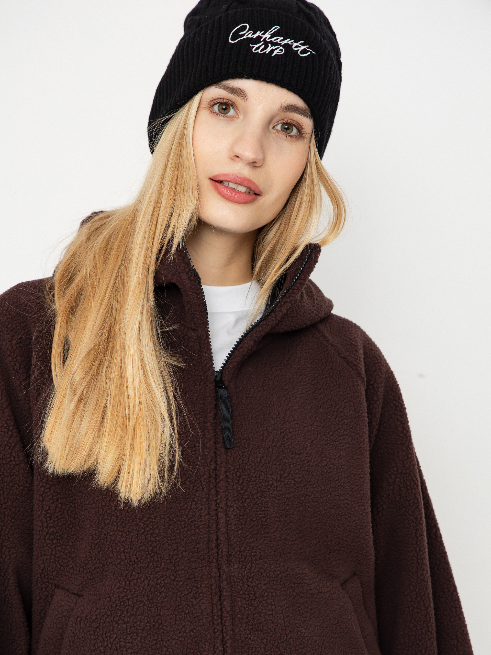 Дамски Поларени суитшърт Carhartt WIP Helix (palisander/black)