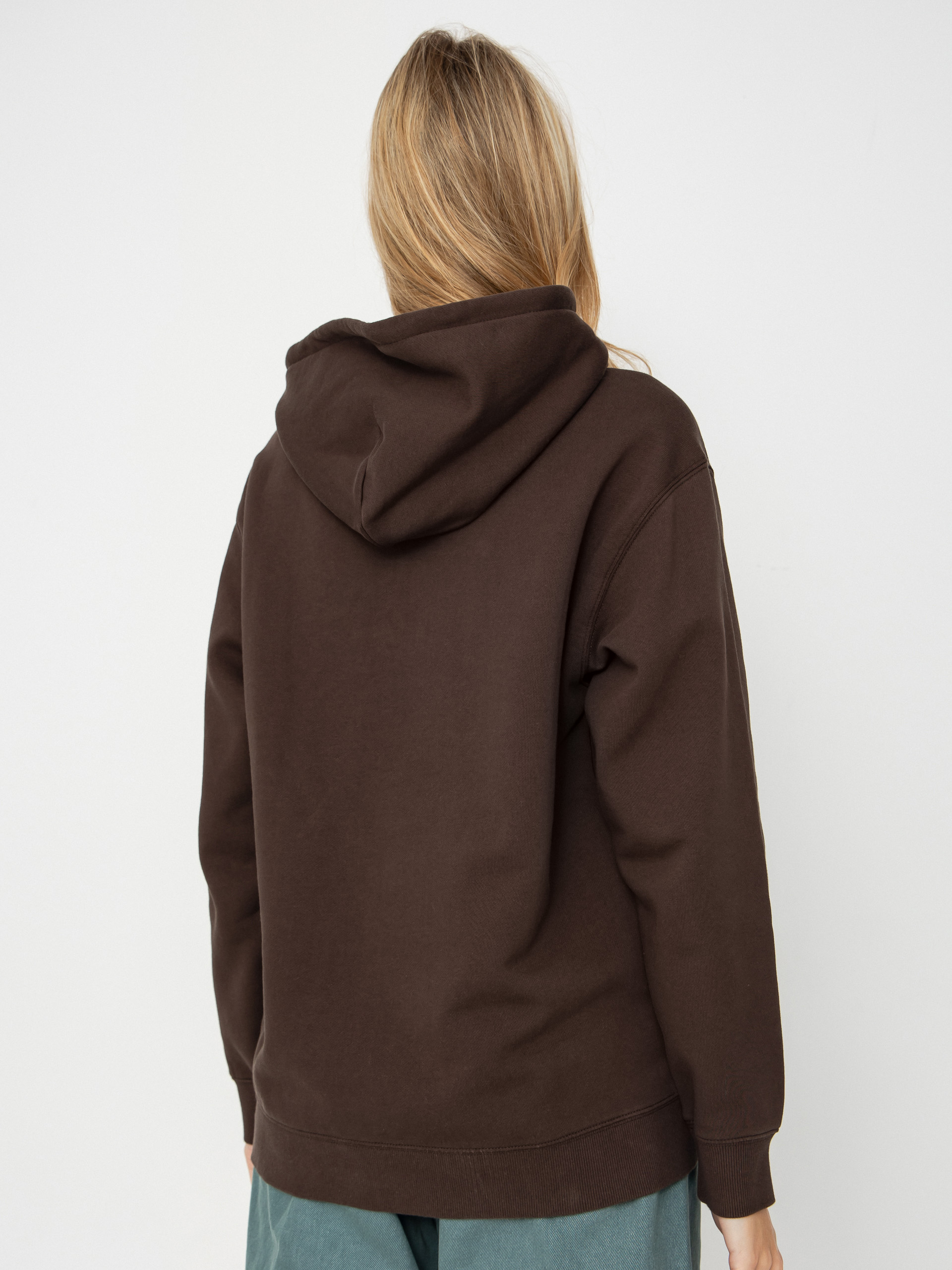 Суитшърт с качулка Carhartt WIP Carhartt HD Wmn (vitola/phlox)