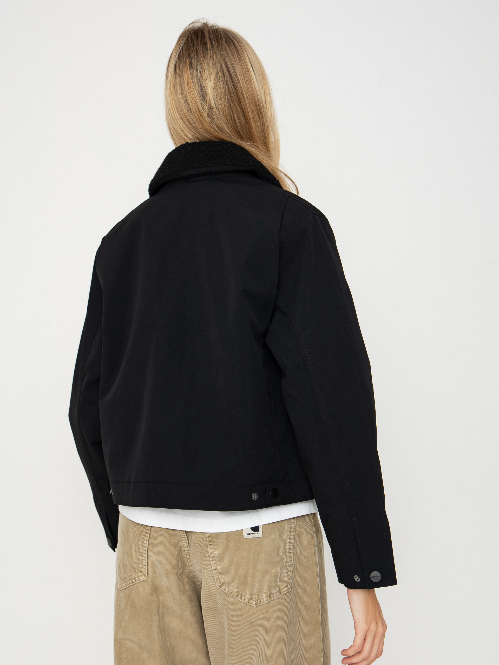 Яке Carhartt WIP Newkirk Wmn (black/wild dog print)