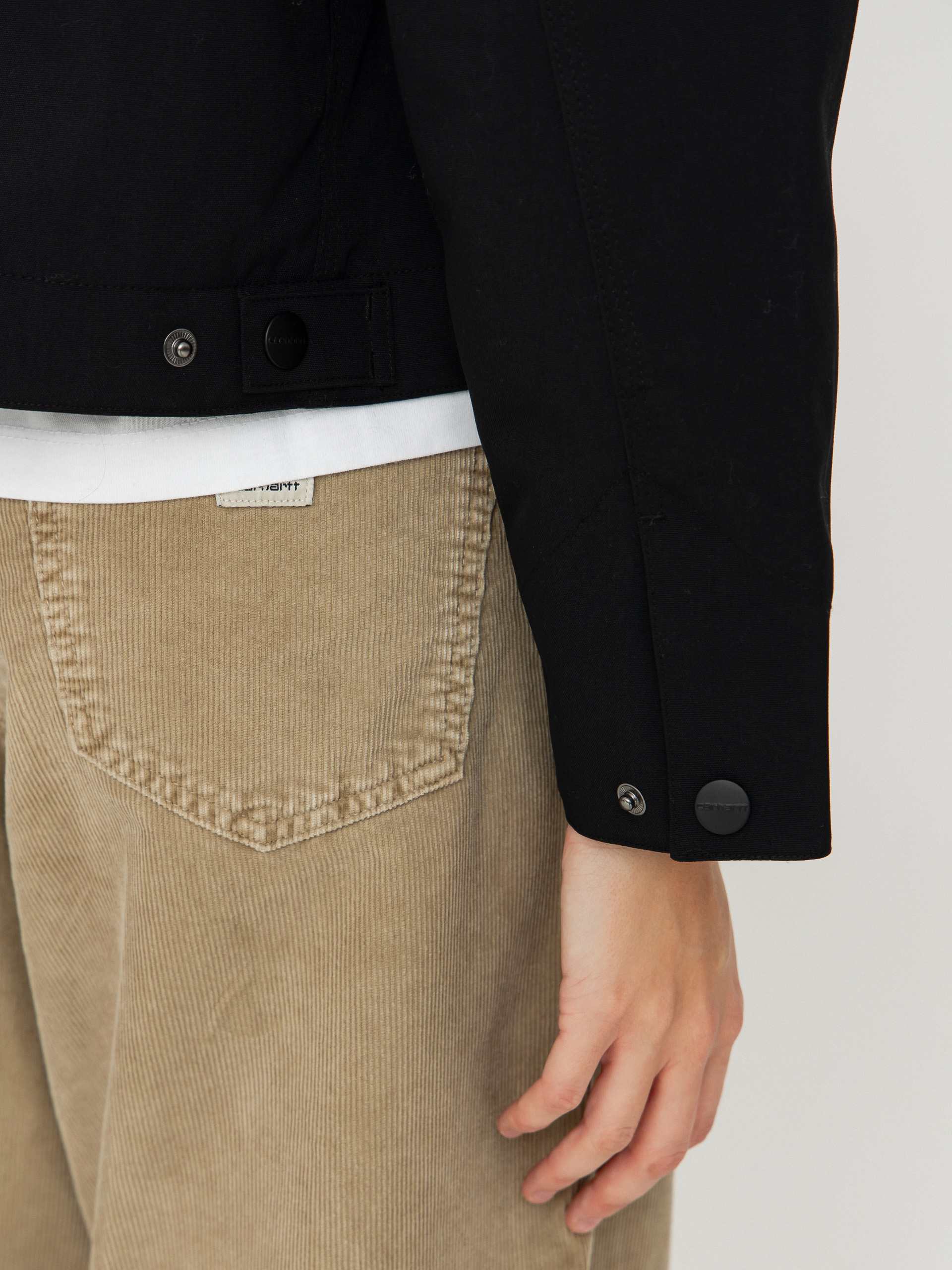 Яке Carhartt WIP Newkirk Wmn (black/wild dog print)