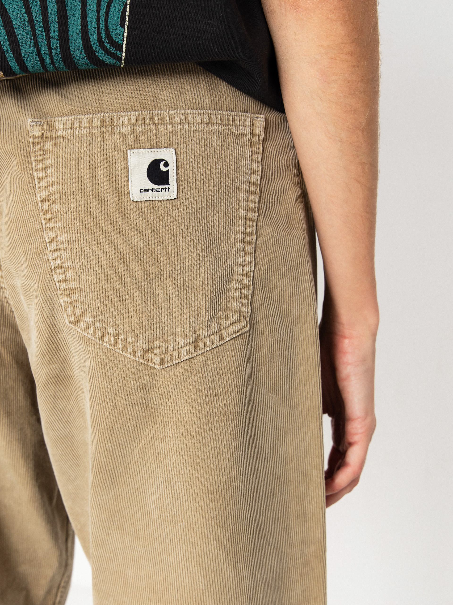 Панталони Carhartt WIP Brandon Wmn (leather/dusky washed)