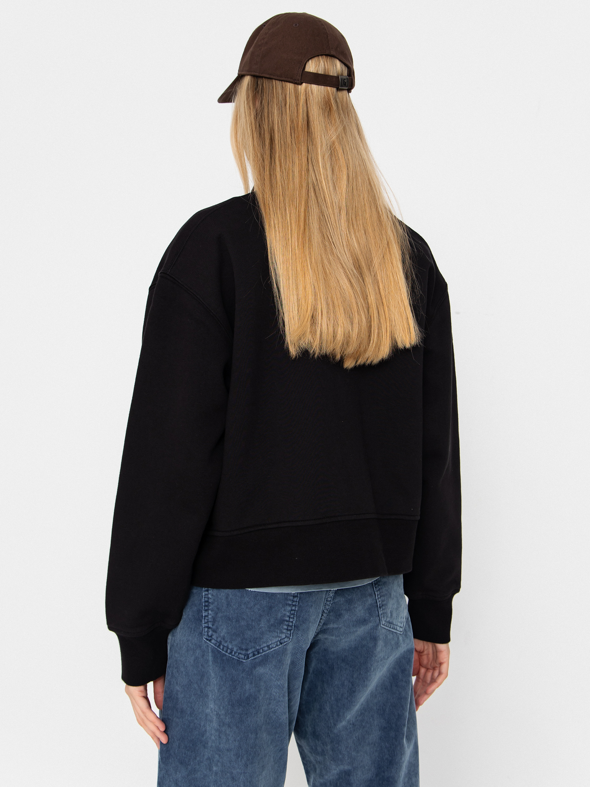 Яке Carhartt WIP Detroit Wmn (black/stone washed)