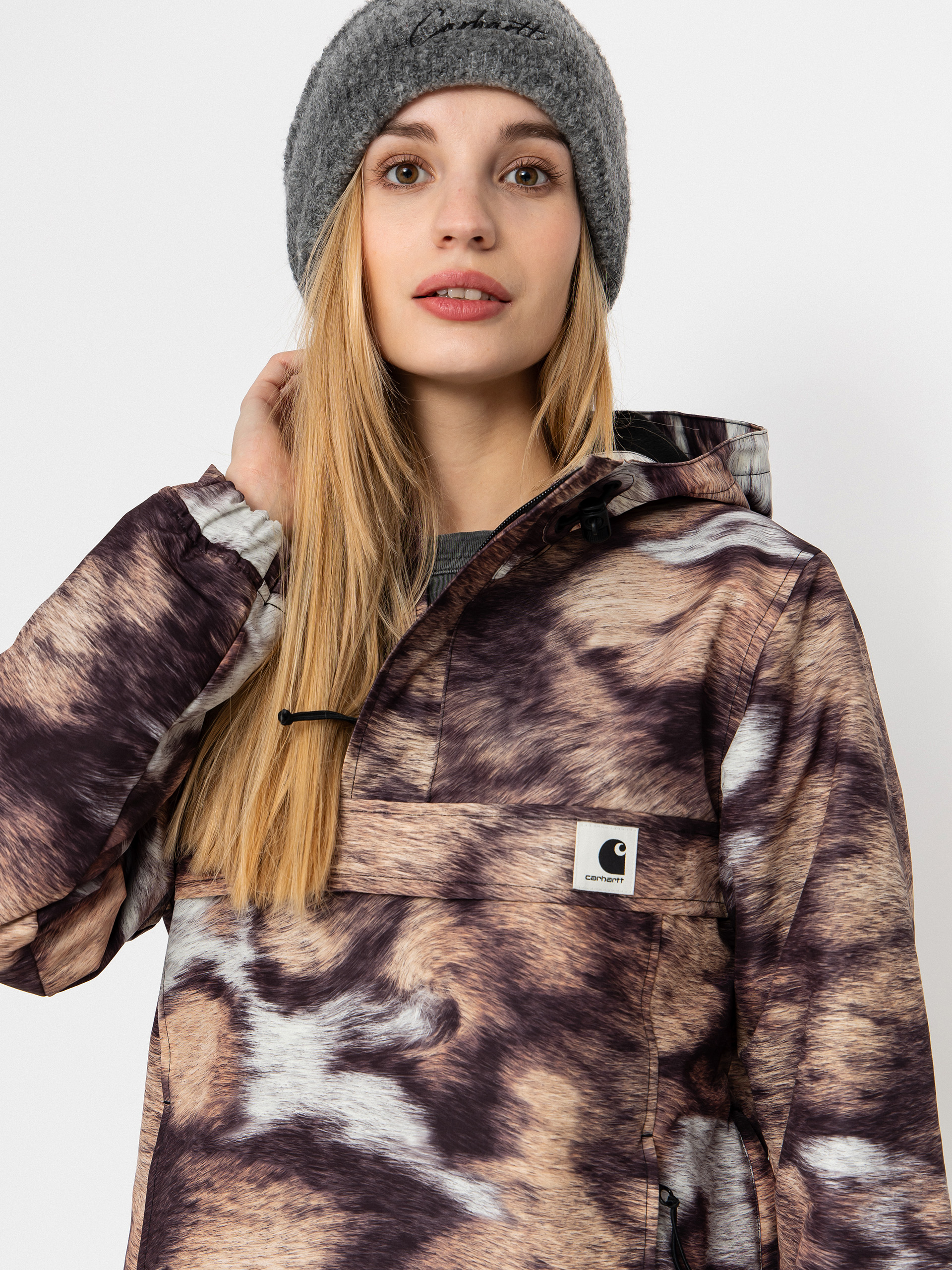 Яке Carhartt WIP Nimbus Pullover Wmn (wild dog print)