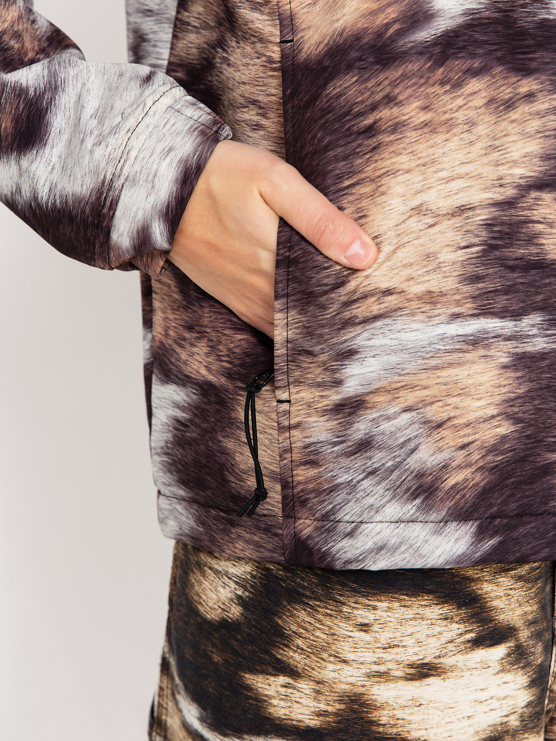 Яке Carhartt WIP Nimbus Pullover Wmn (wild dog print)