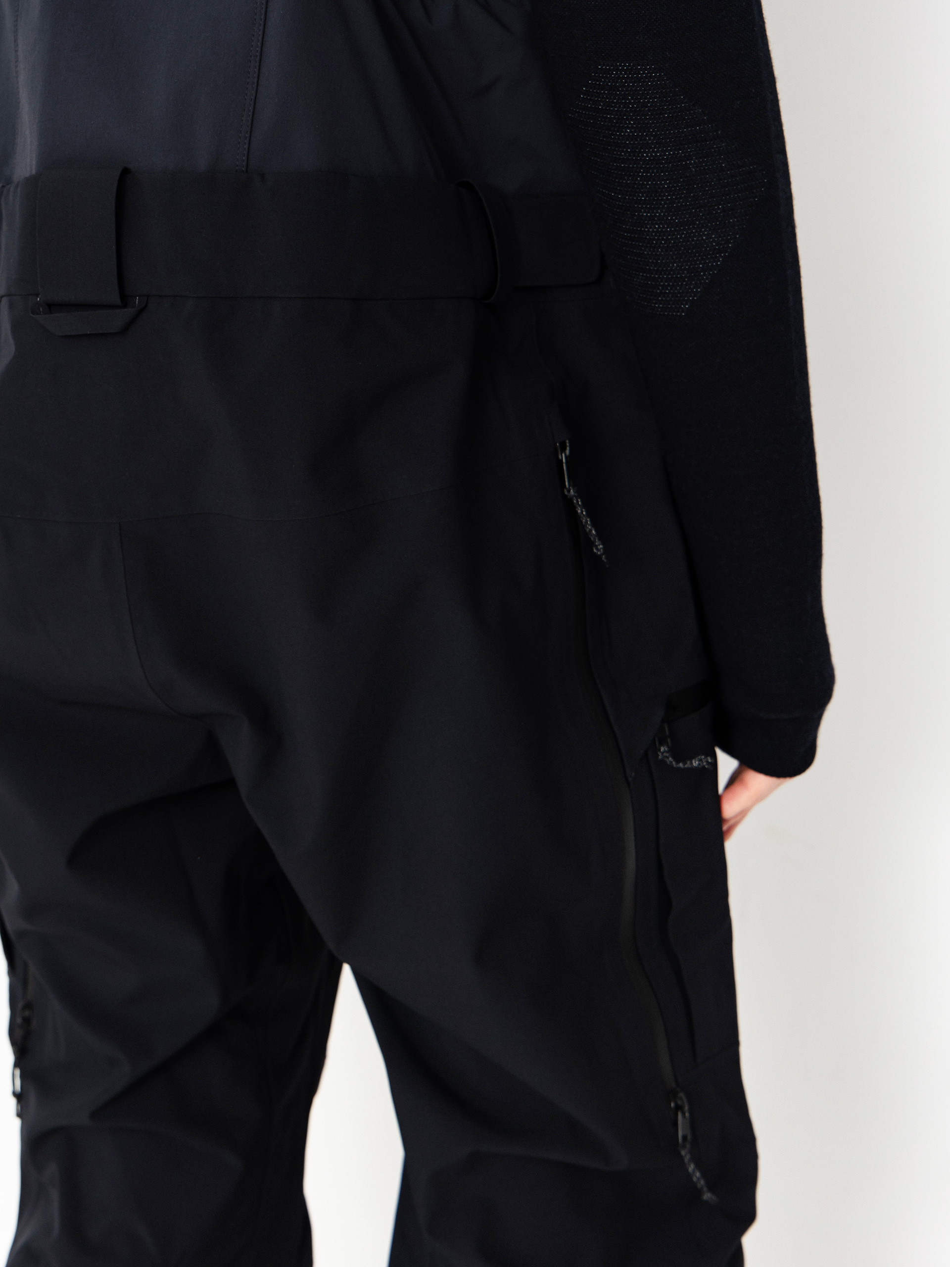 Мъжко Сноуборд панталони Jones Snowboards Shralpinist Str Rec Bib (stealth black)