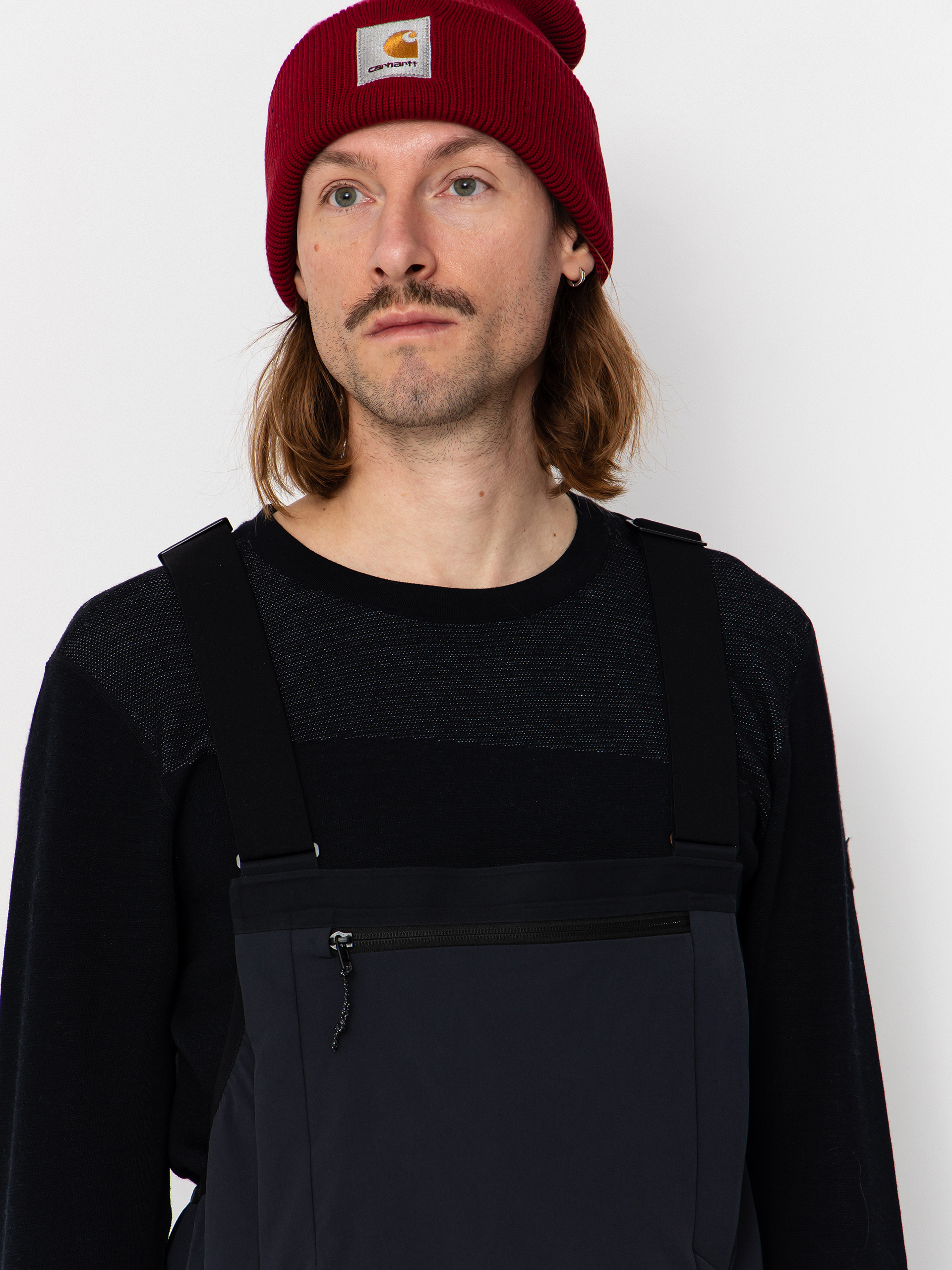 Мъжко Сноуборд панталони Jones Snowboards Shralpinist Str Rec Bib (stealth black)