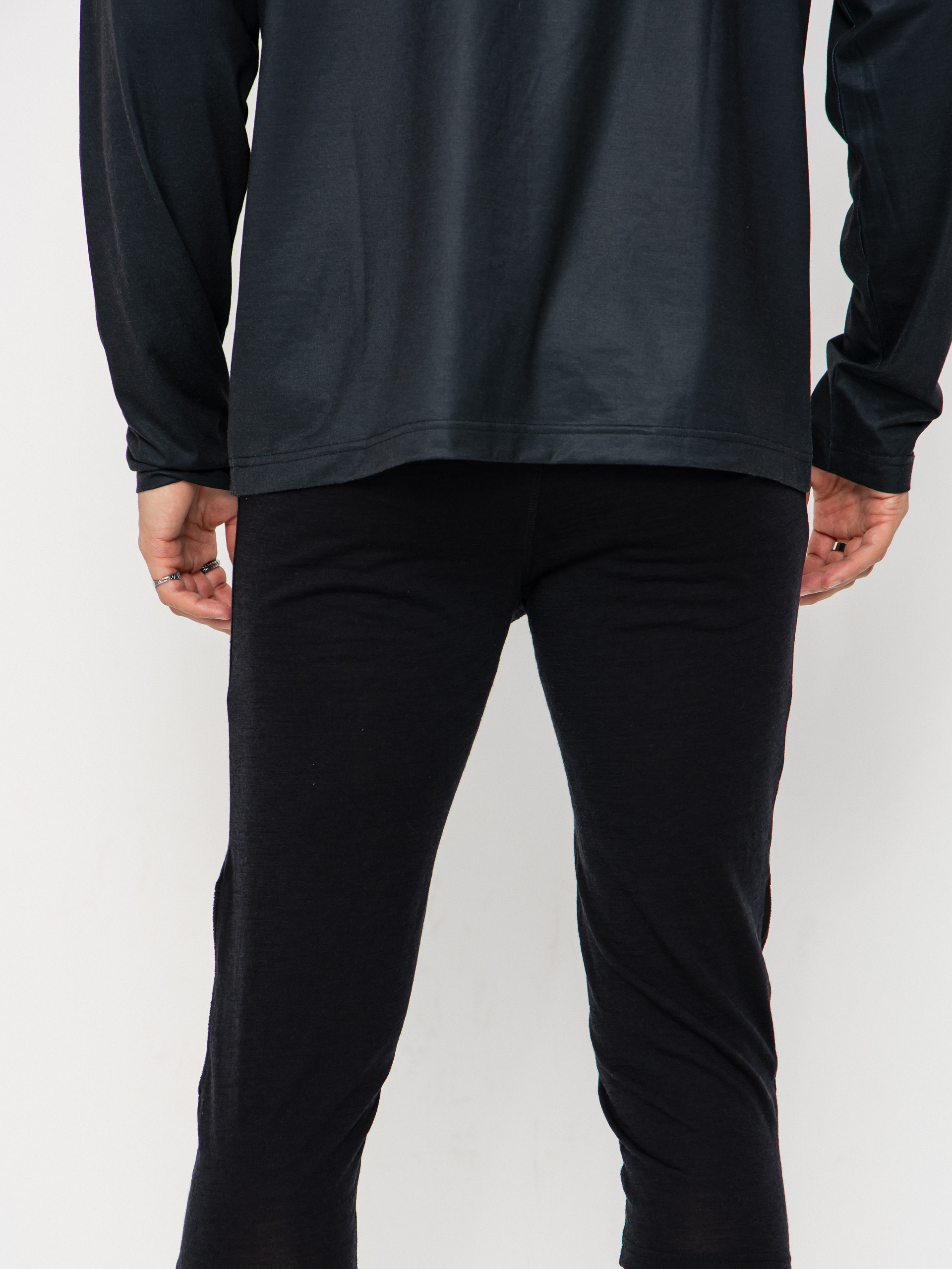 Мъжко Термоклинове ThirtyTwo Ridelite Merino Knicker (black/black)