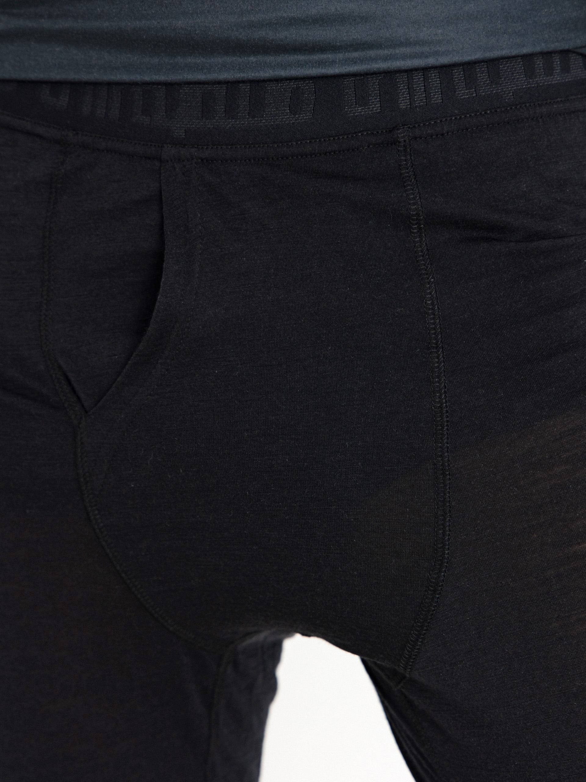 Мъжко Термоклинове ThirtyTwo Ridelite Merino Knicker (black/black)