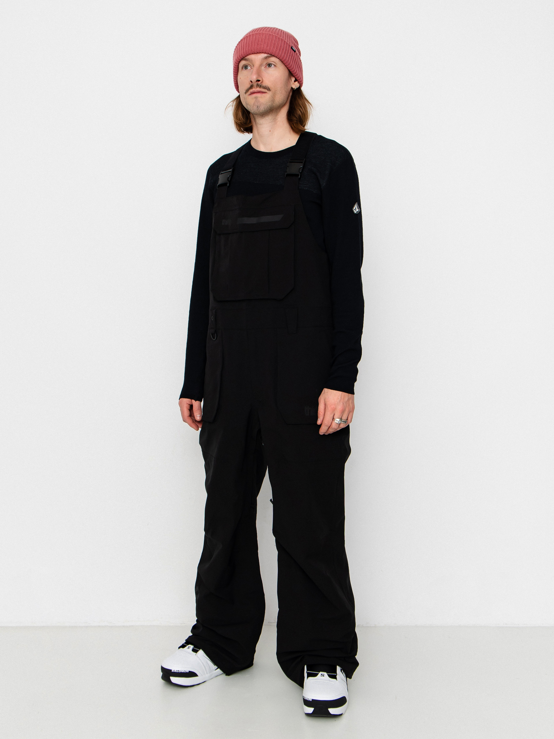 Мъжко Сноуборд панталони ThirtyTwo Basement Bib (black)