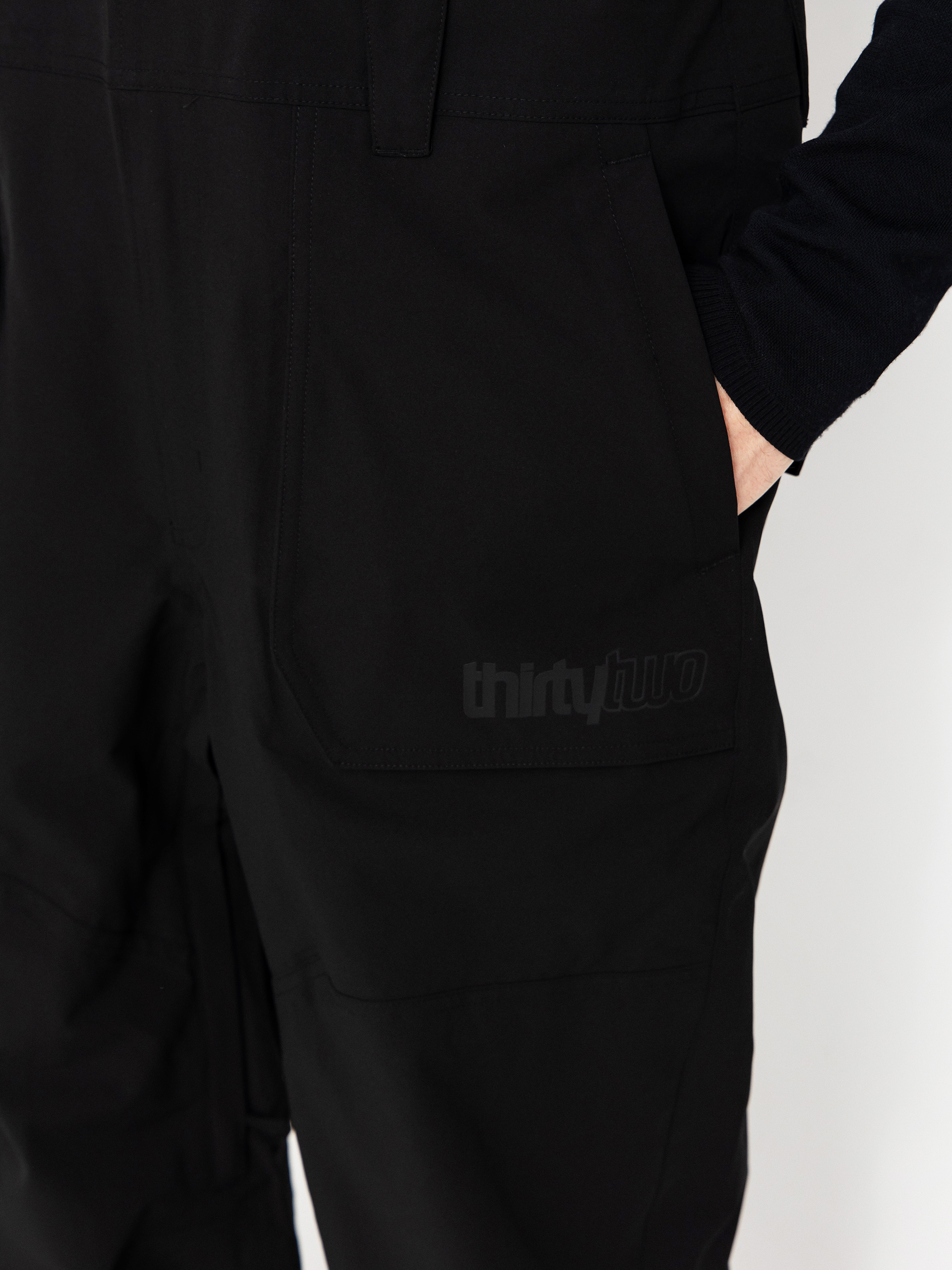 Мъжко Сноуборд панталони ThirtyTwo Basement Bib (black)