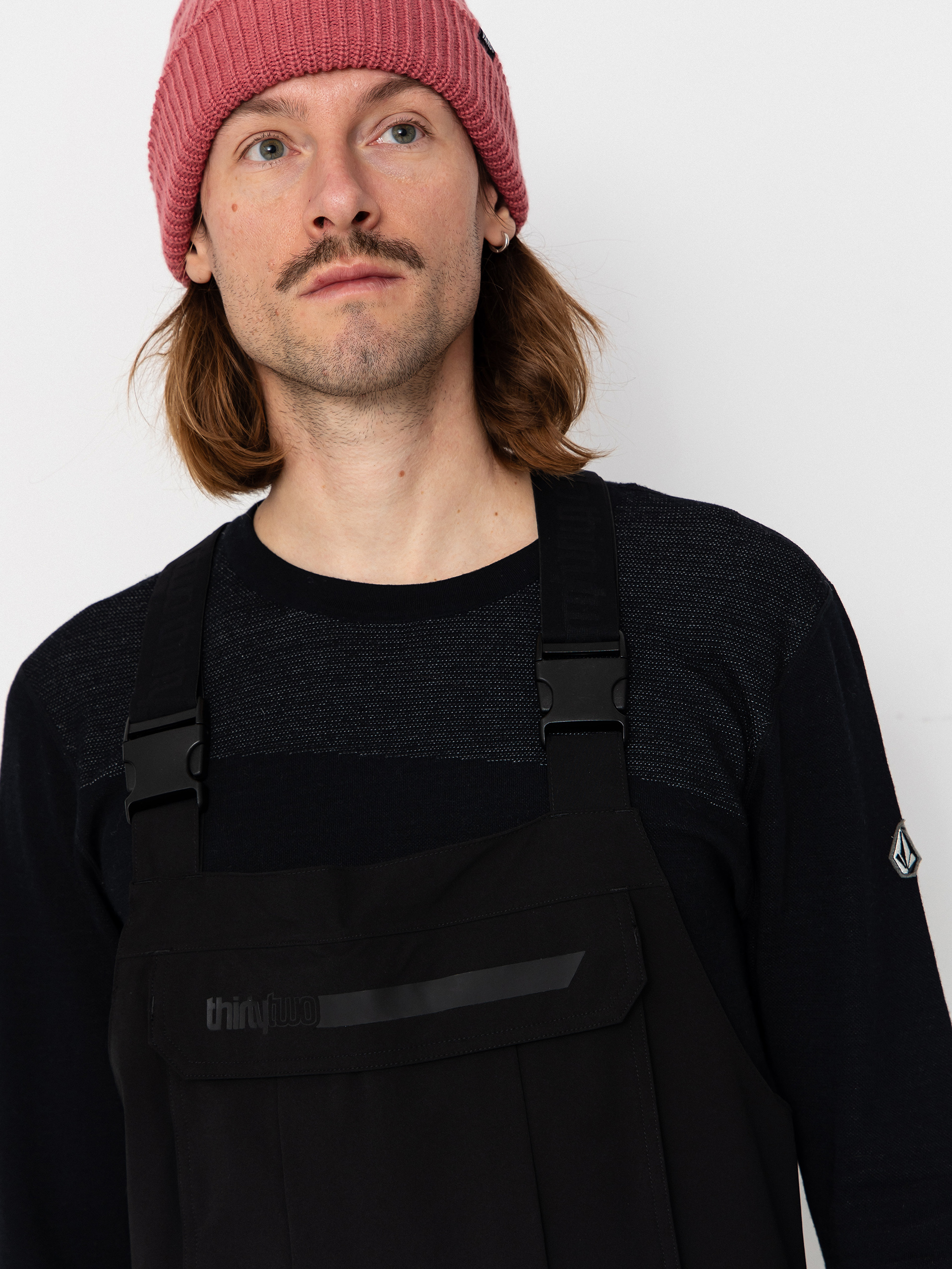 Мъжко Сноуборд панталони ThirtyTwo Basement Bib (black)