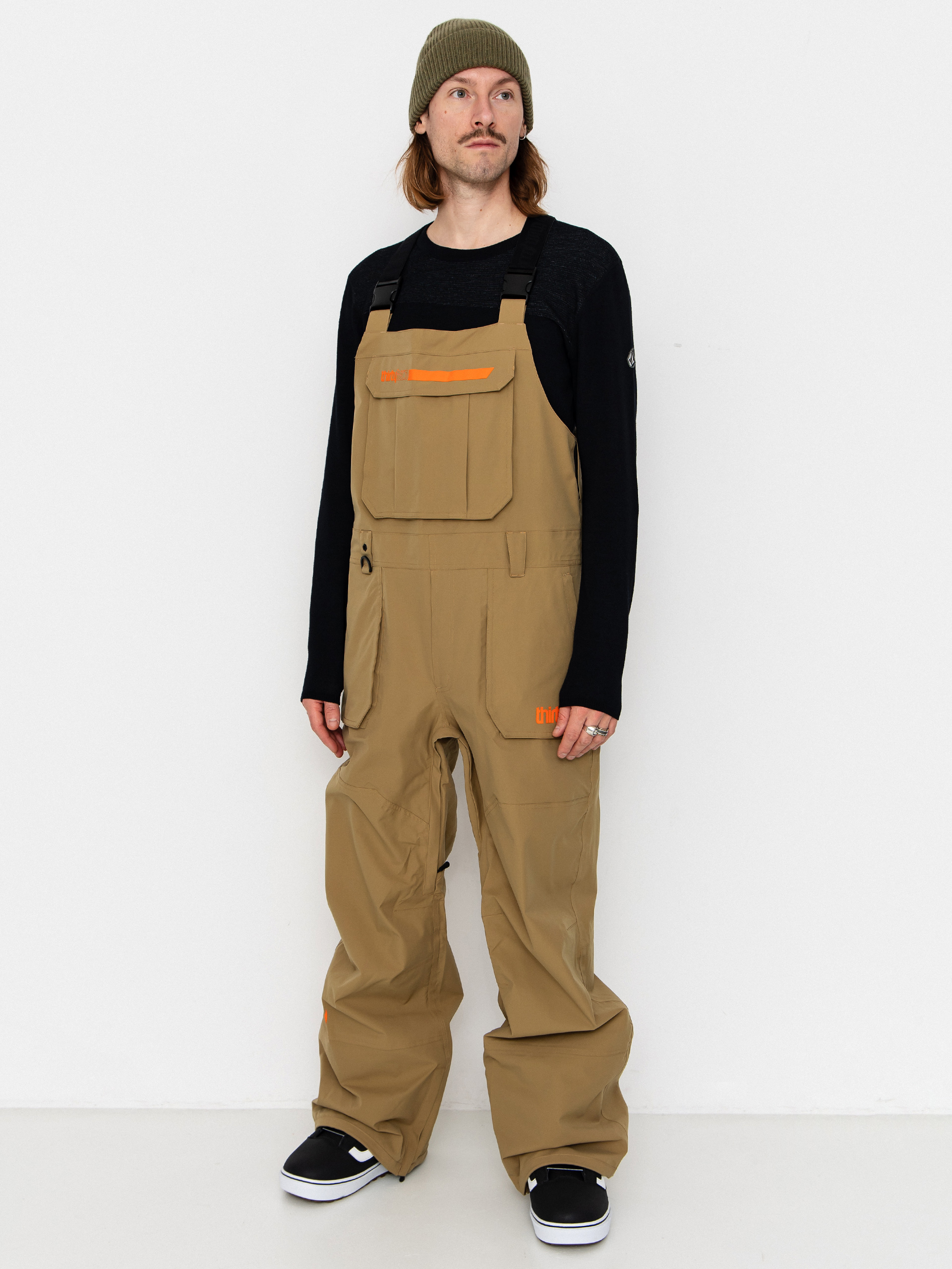 Сноуборд панталони ThirtyTwo Basement Bib (khaki)