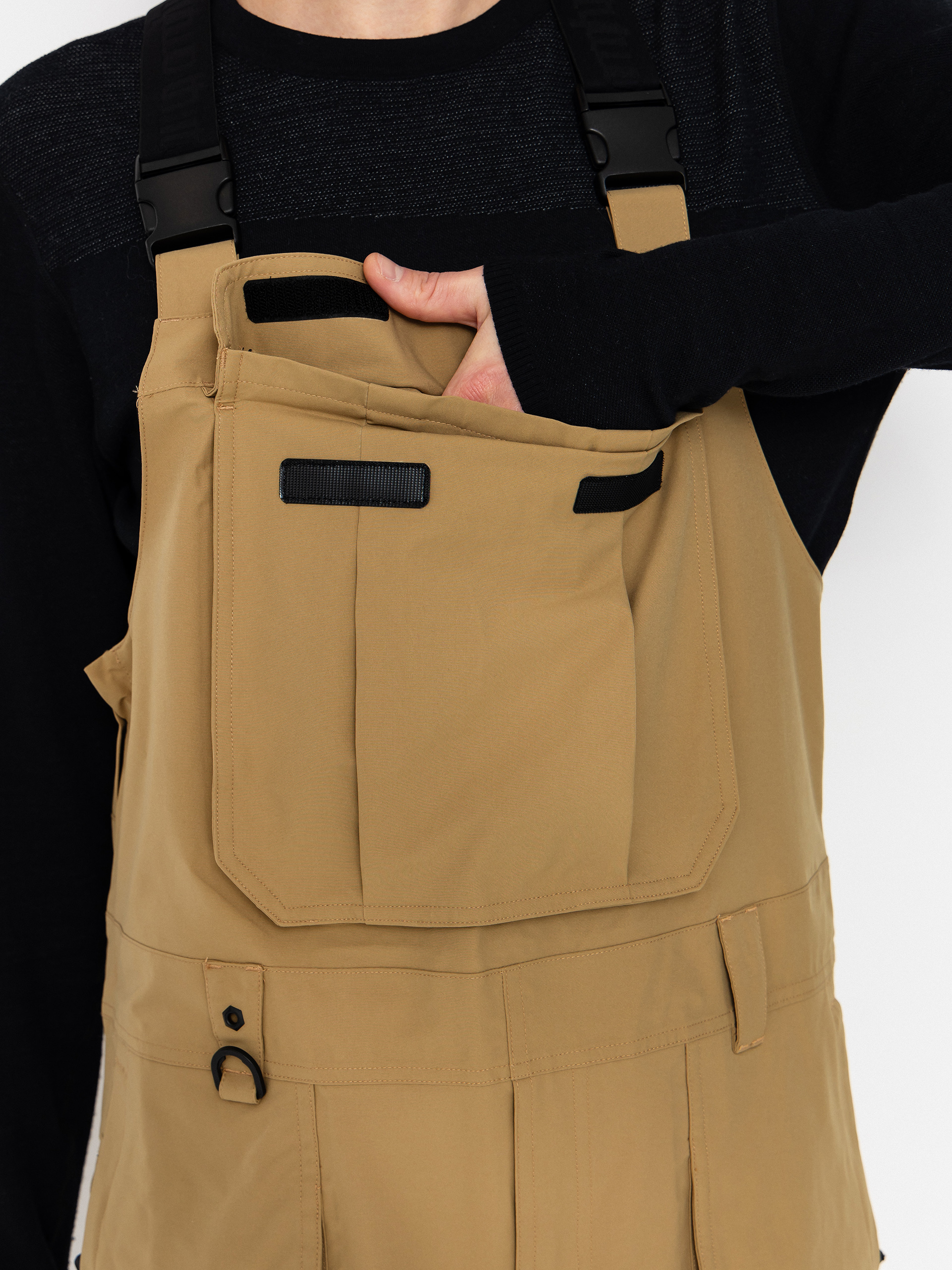 Мъжко Сноуборд панталони ThirtyTwo Basement Bib (khaki)