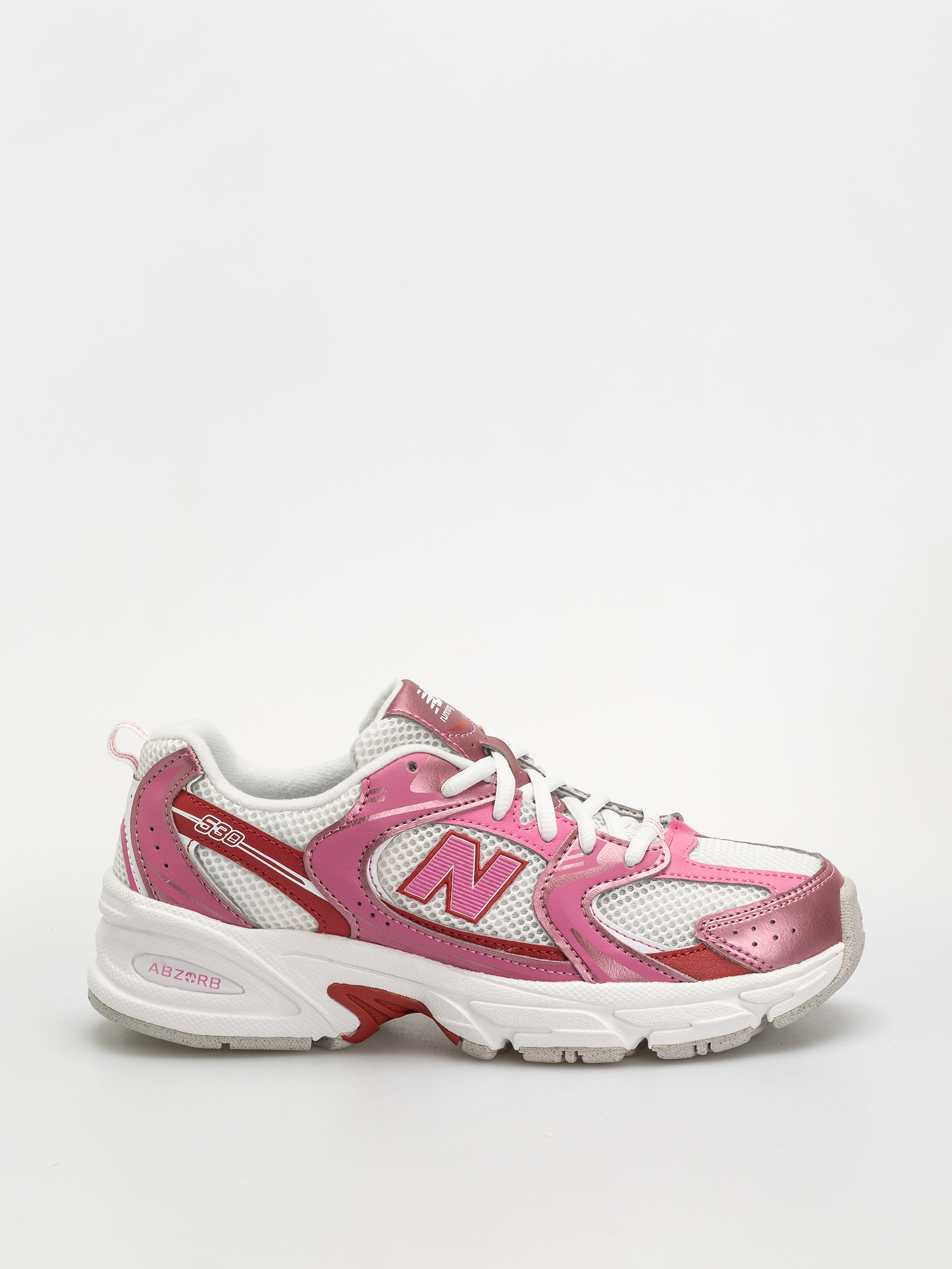 Обувки New Balance 530 JR (pink satin/shadow red)