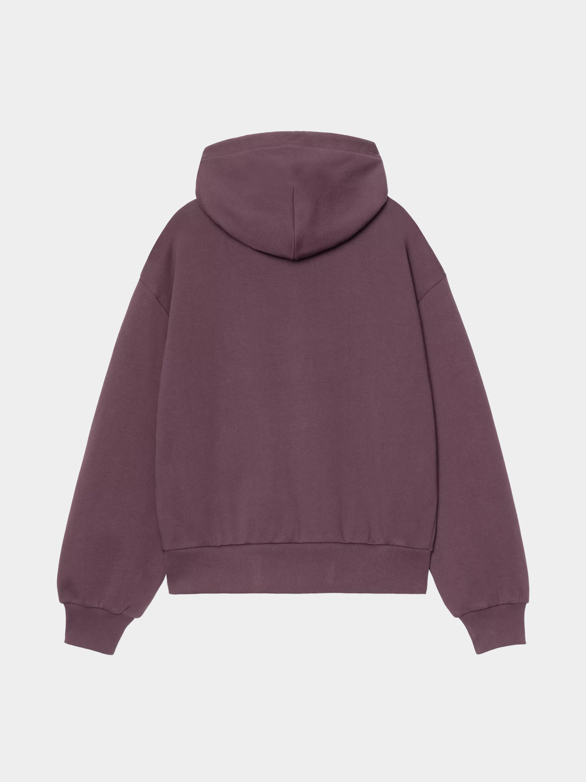 Суитшърт с качулка Carhartt WIP Casey ZHD Wmn (cozy purple/silver)