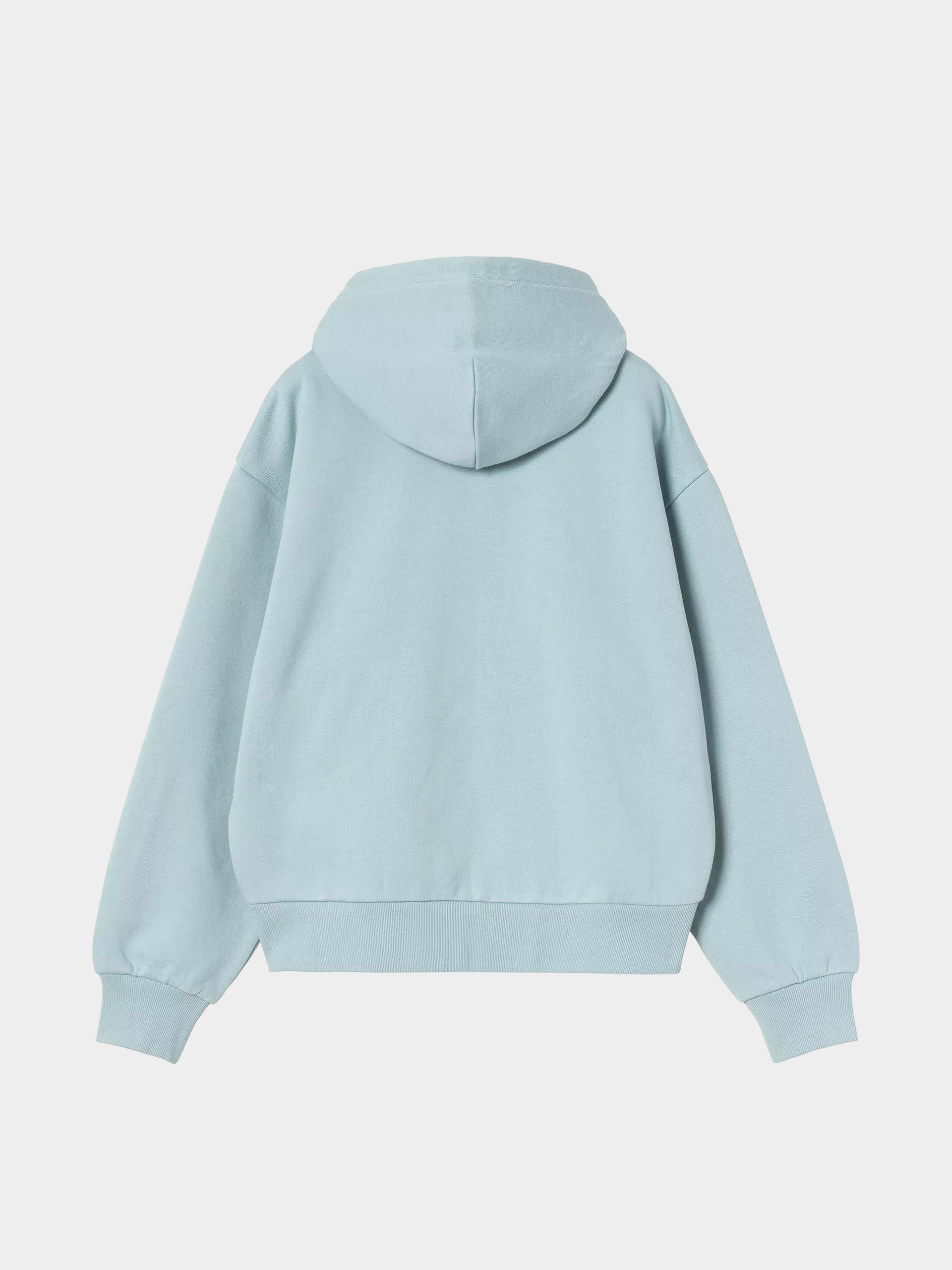 Суитшърт с качулка Carhartt WIP Casey ZHD Wmn (tourmaline/silver)