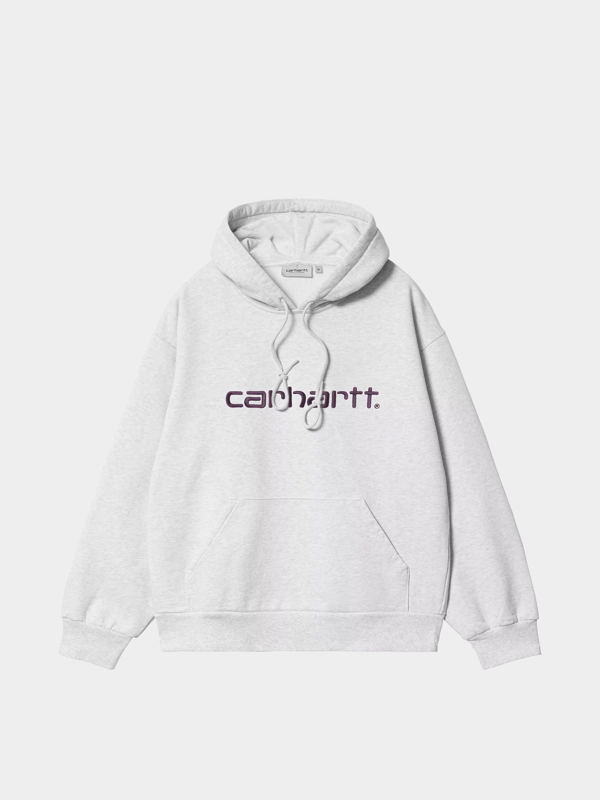 Суитшърт с качулка Carhartt WIP Carhartt HD (ash heather/cozy purple)