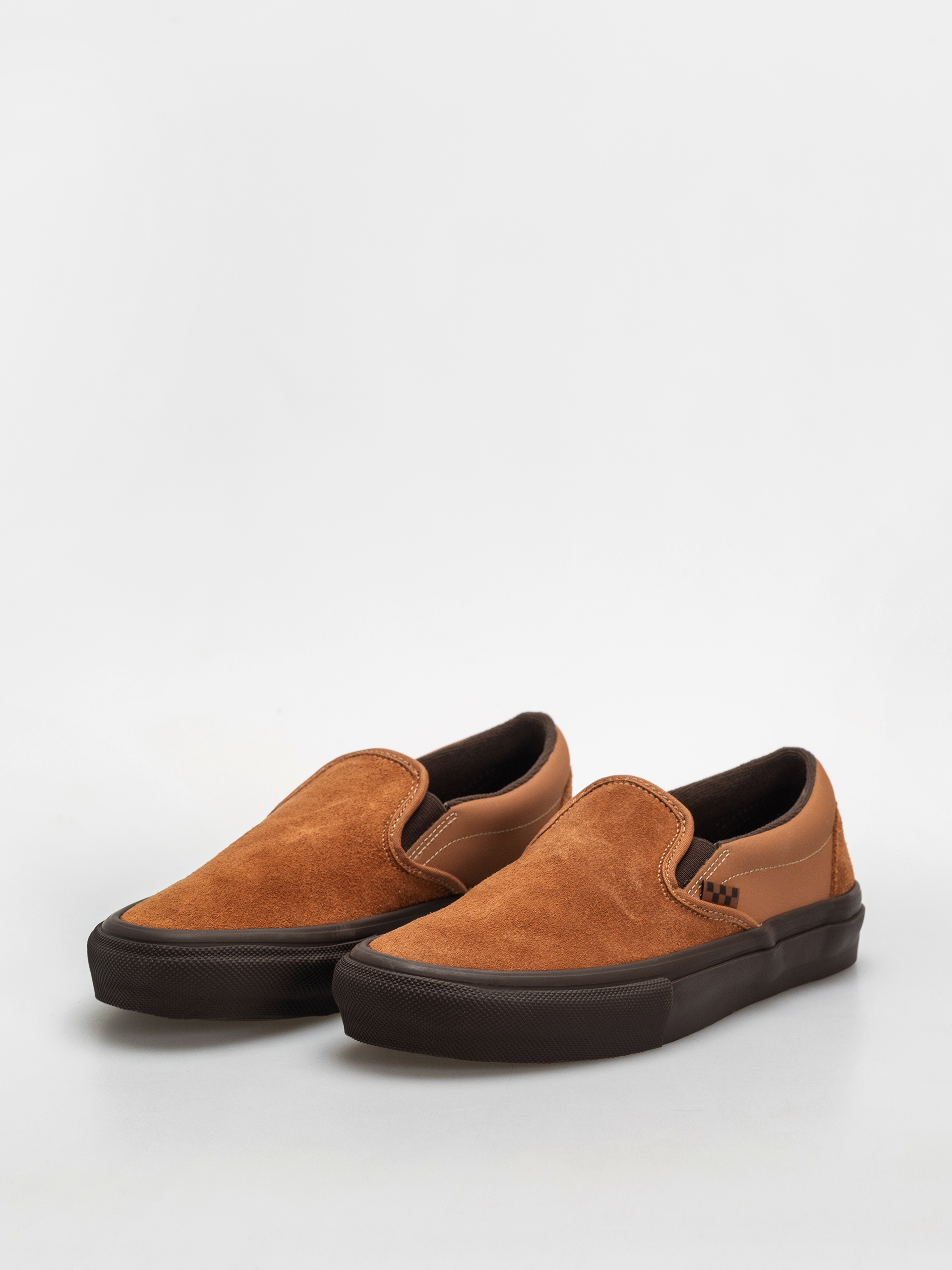 Обувки Vans Skate Slip On (brown/gum)