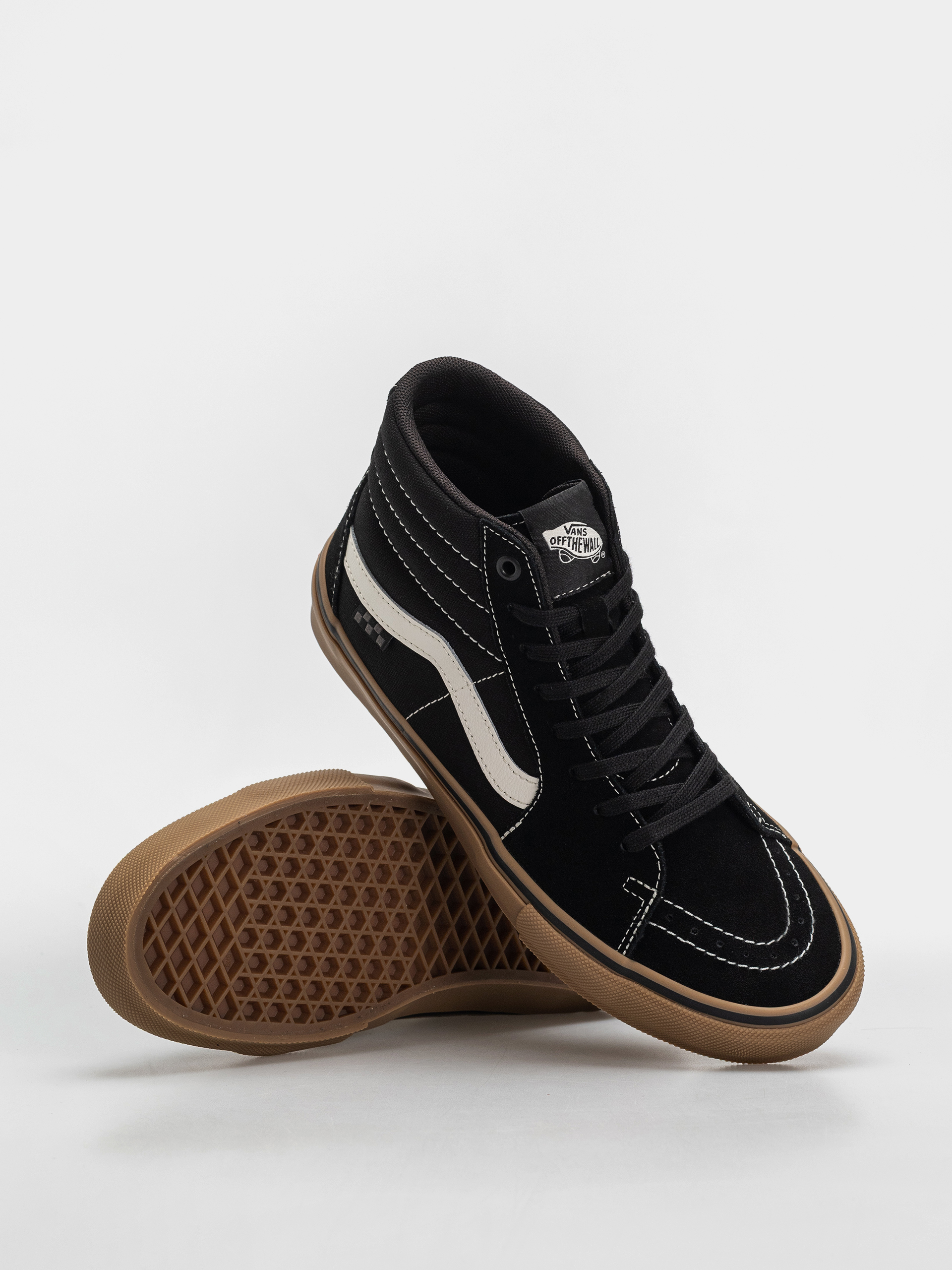 Обувки Vans Skate Sk8 Hi (black/gum/white)