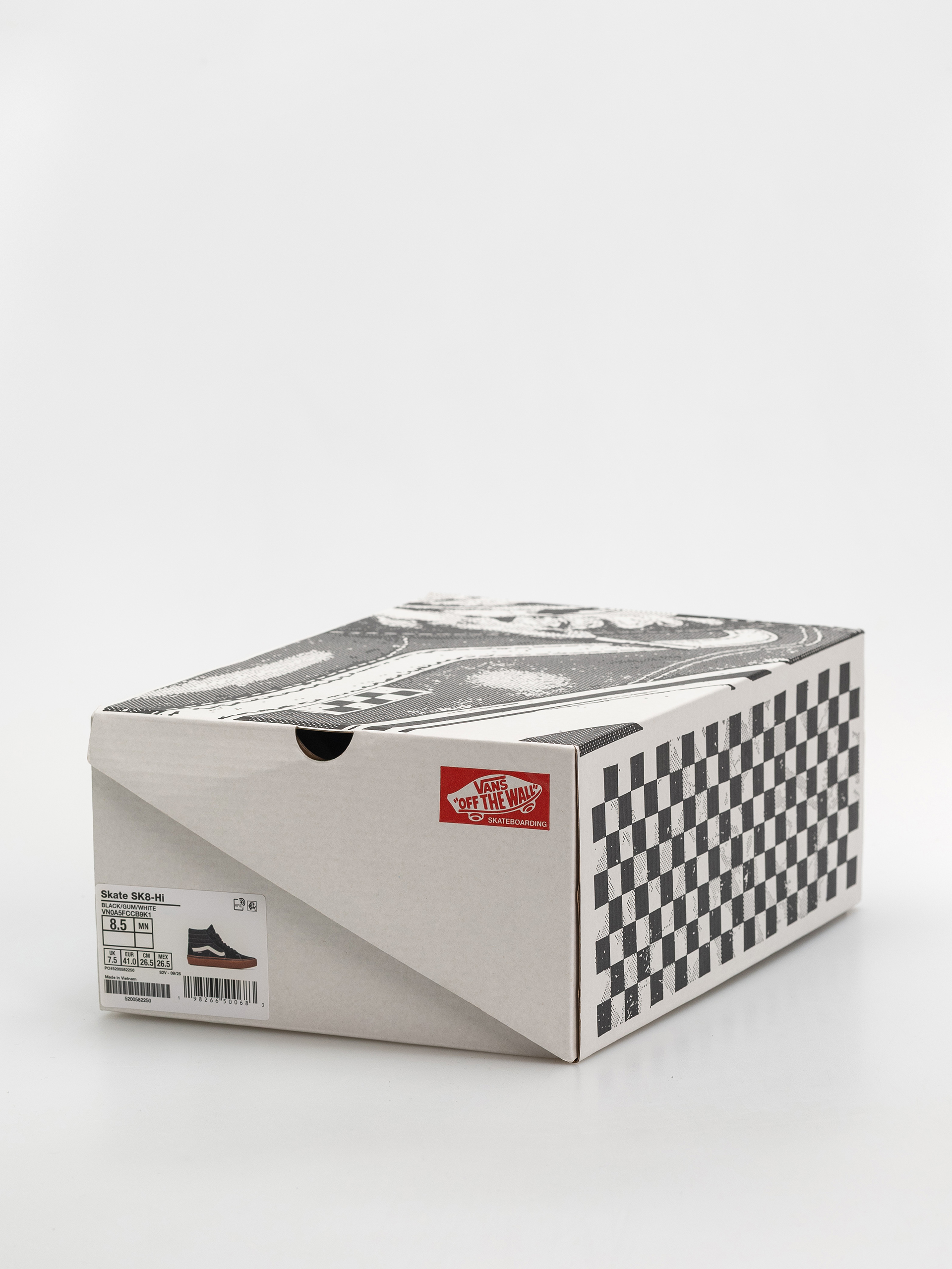 Обувки Vans Skate Sk8 Hi (black/gum/white)