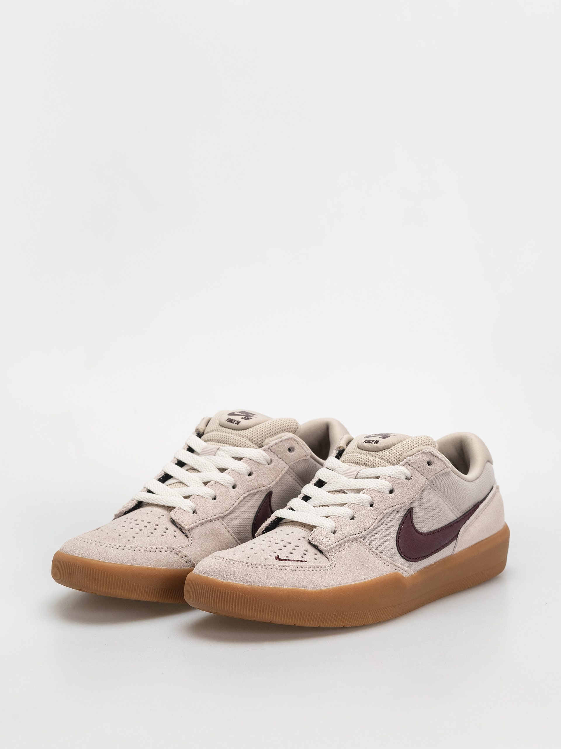 Обувки Nike SB Force 58 (cream ii/burgundy crush gum light brown)