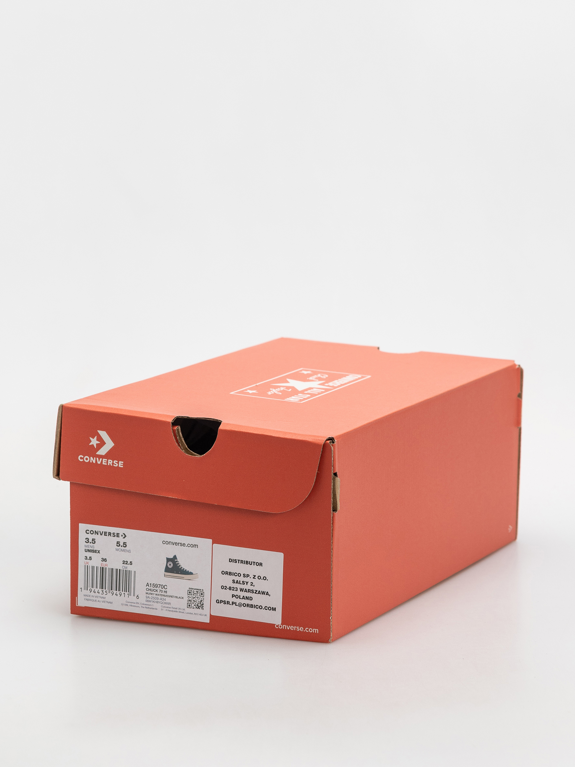 Кецове Converse Chuck 70 Hi (murky waters/egret/black)