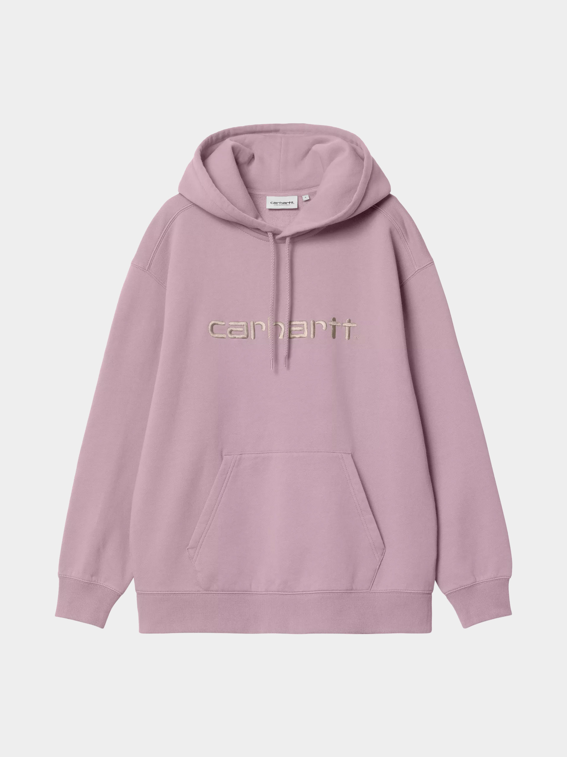 Суитшърт с качулка Carhartt WIP Carhartt HD Wmn (gentle pink/cinnerus)