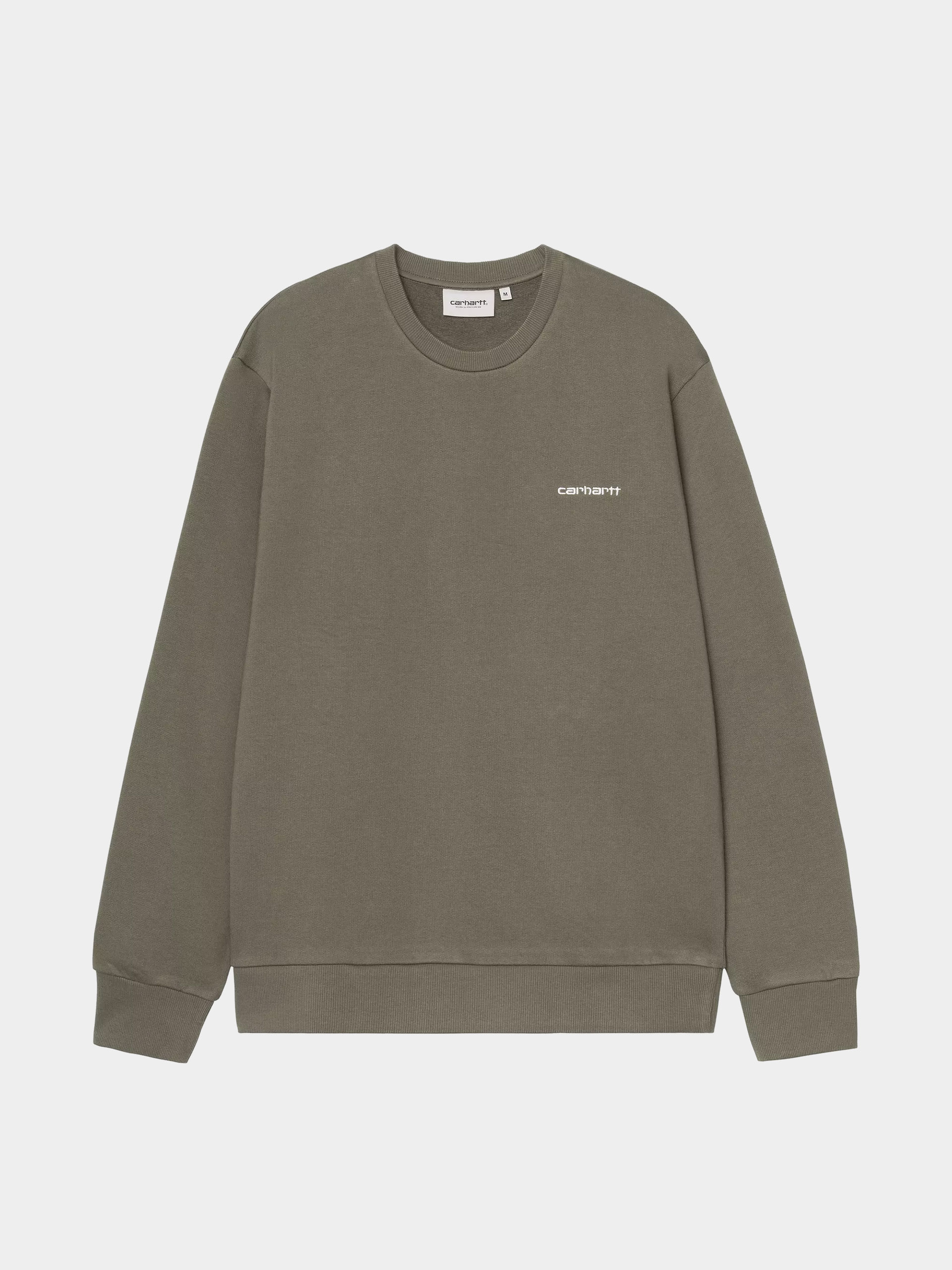 u0421u0443u0438u0442u0448u044au0440u0442 Carhartt WIP Script Embroidery (leaf/white)