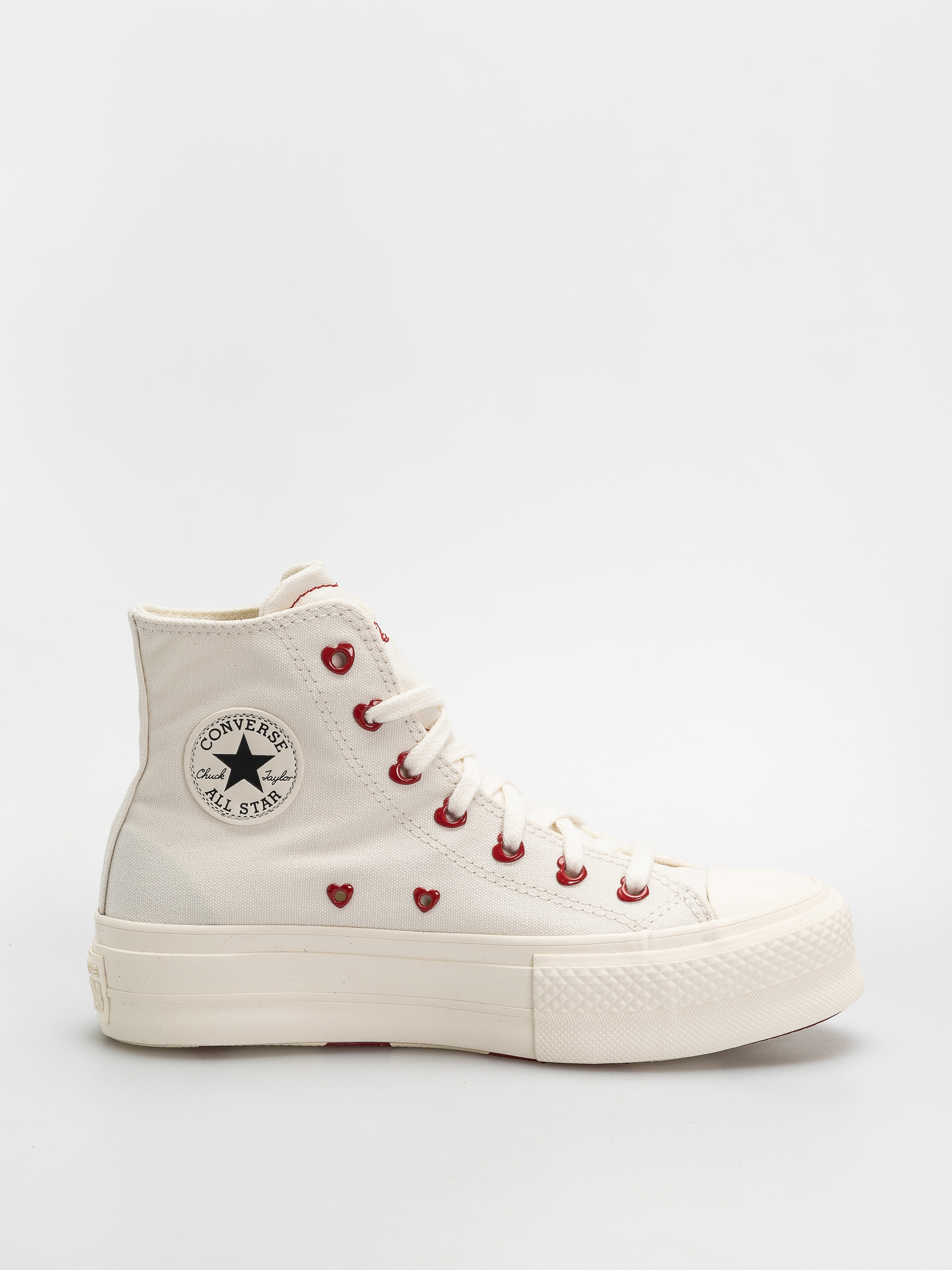 u041au0435u0446u043eu0432u0435 Converse Chuck Taylor All Star Lift Hi Wmn (vintage white/egret)