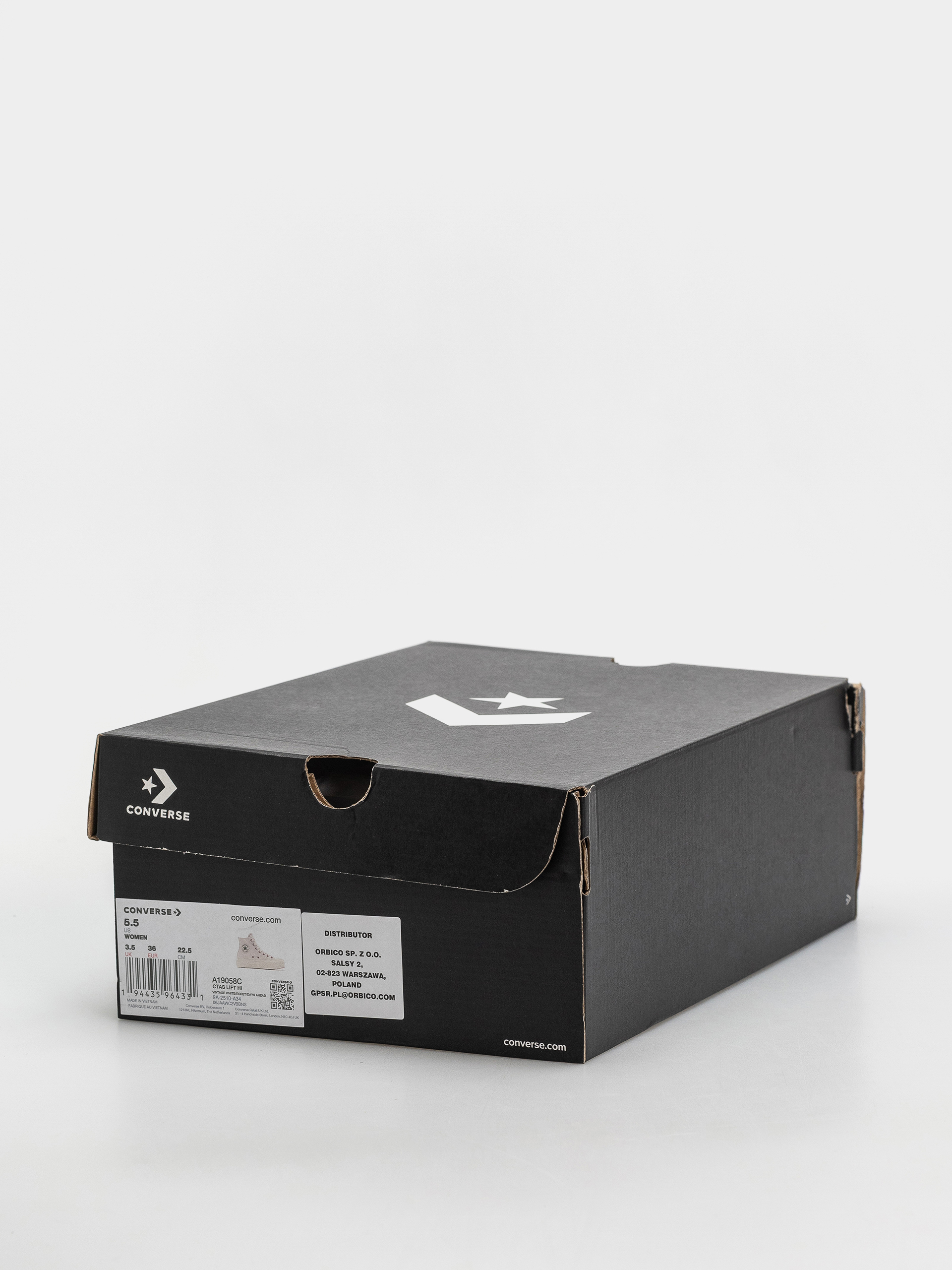Кецове Converse Chuck Taylor All Star Lift Hi Wmn (vintage white/egret)