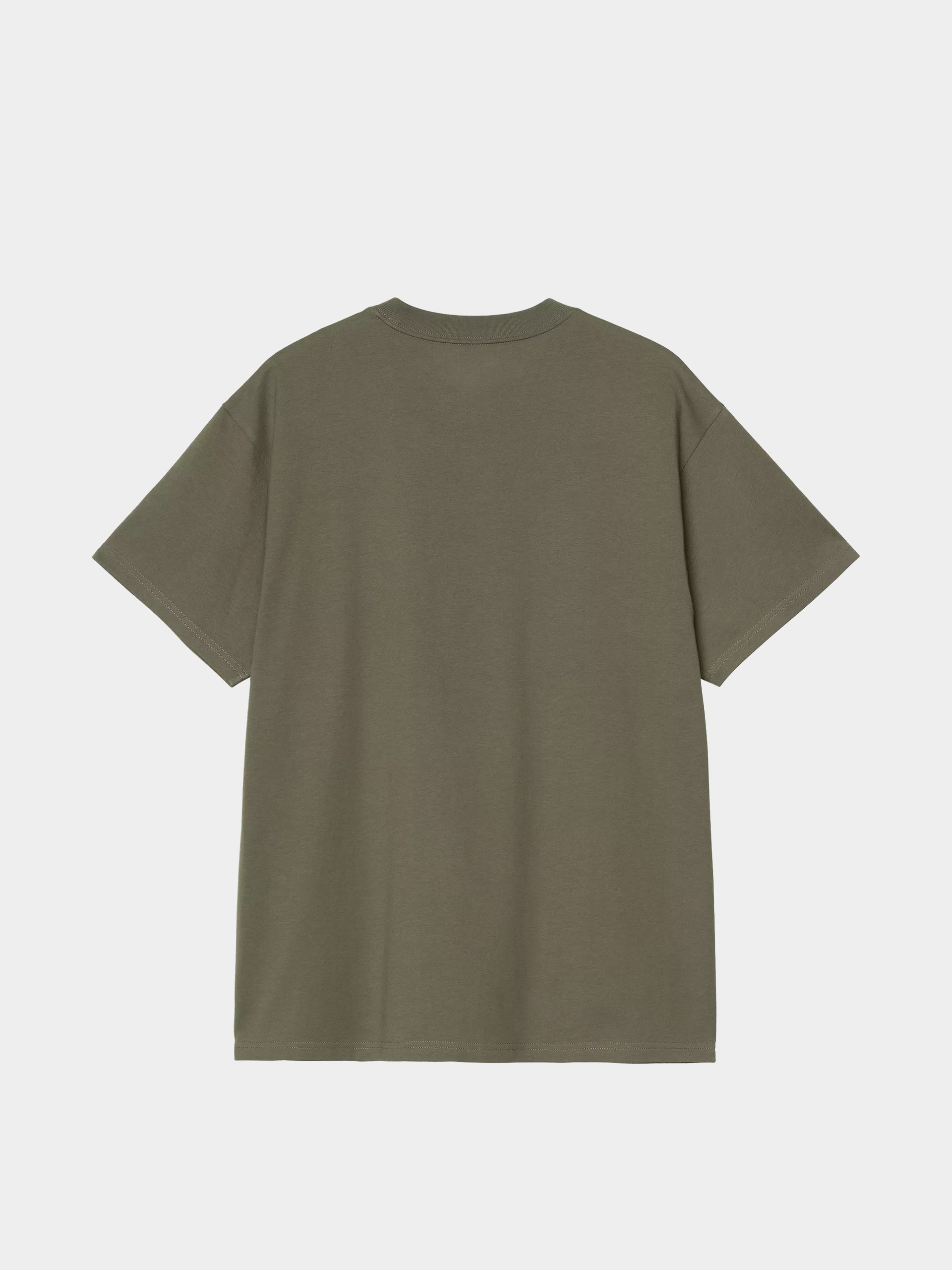 Тениска Carhartt WIP Script Embroidery (leaf/white)