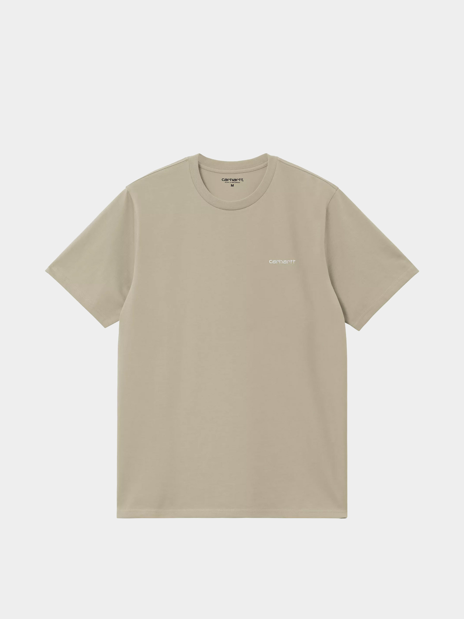 Тениска Carhartt WIP Script Embroidery (barchan/white)