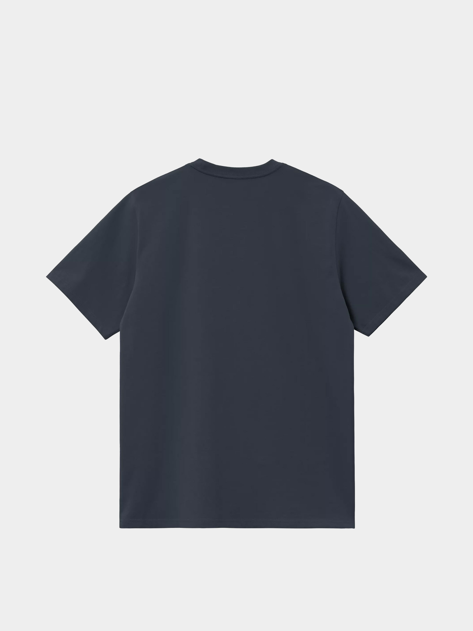 Тениска Carhartt WIP Script Embroidery (deep night/white)